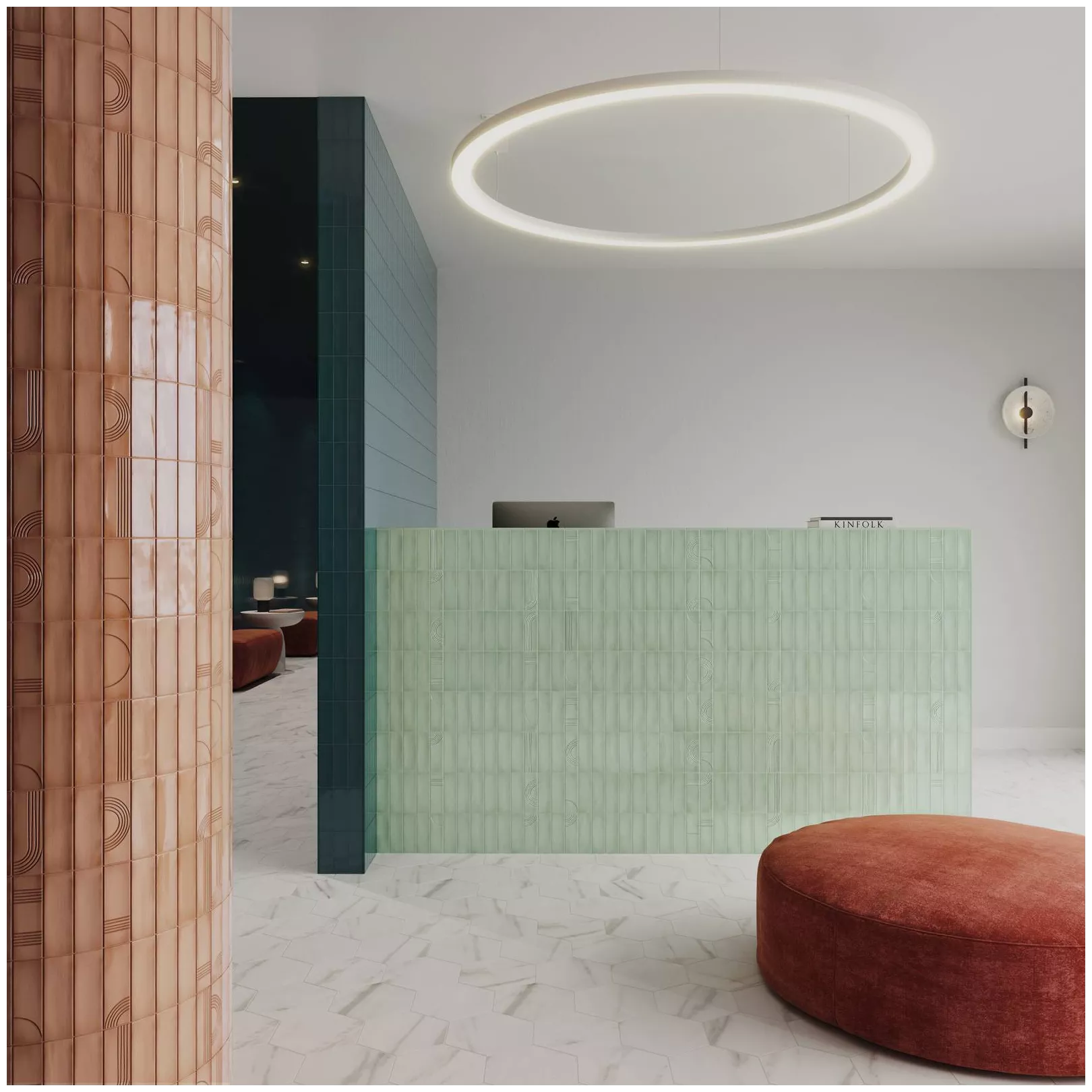 Wall tiles porcelain body GLOW