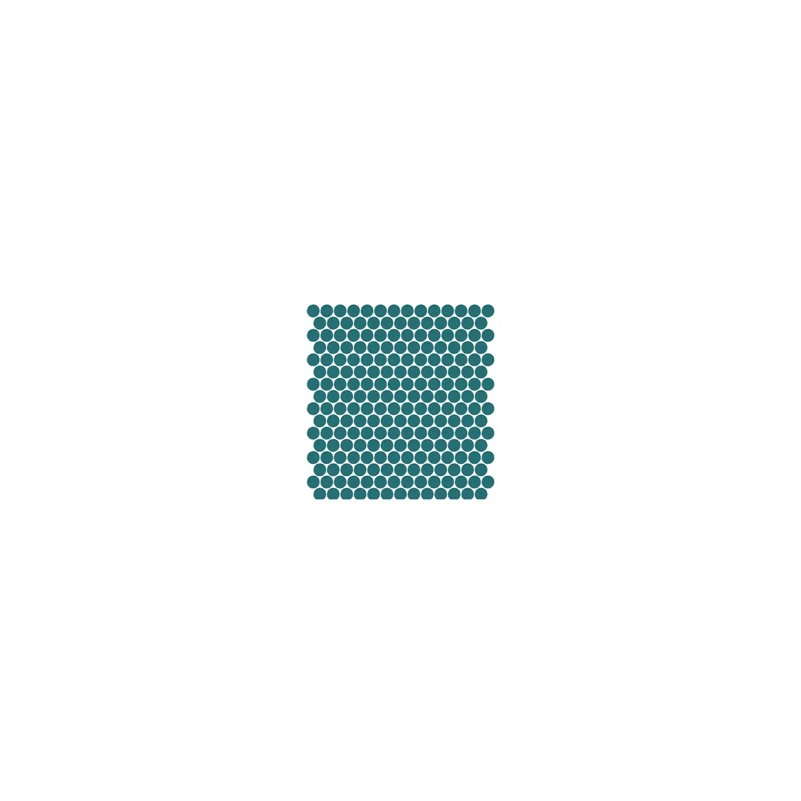 Mosaïque pâte de verre UNICOLOR ROND Ø2.3cm - couleur 127