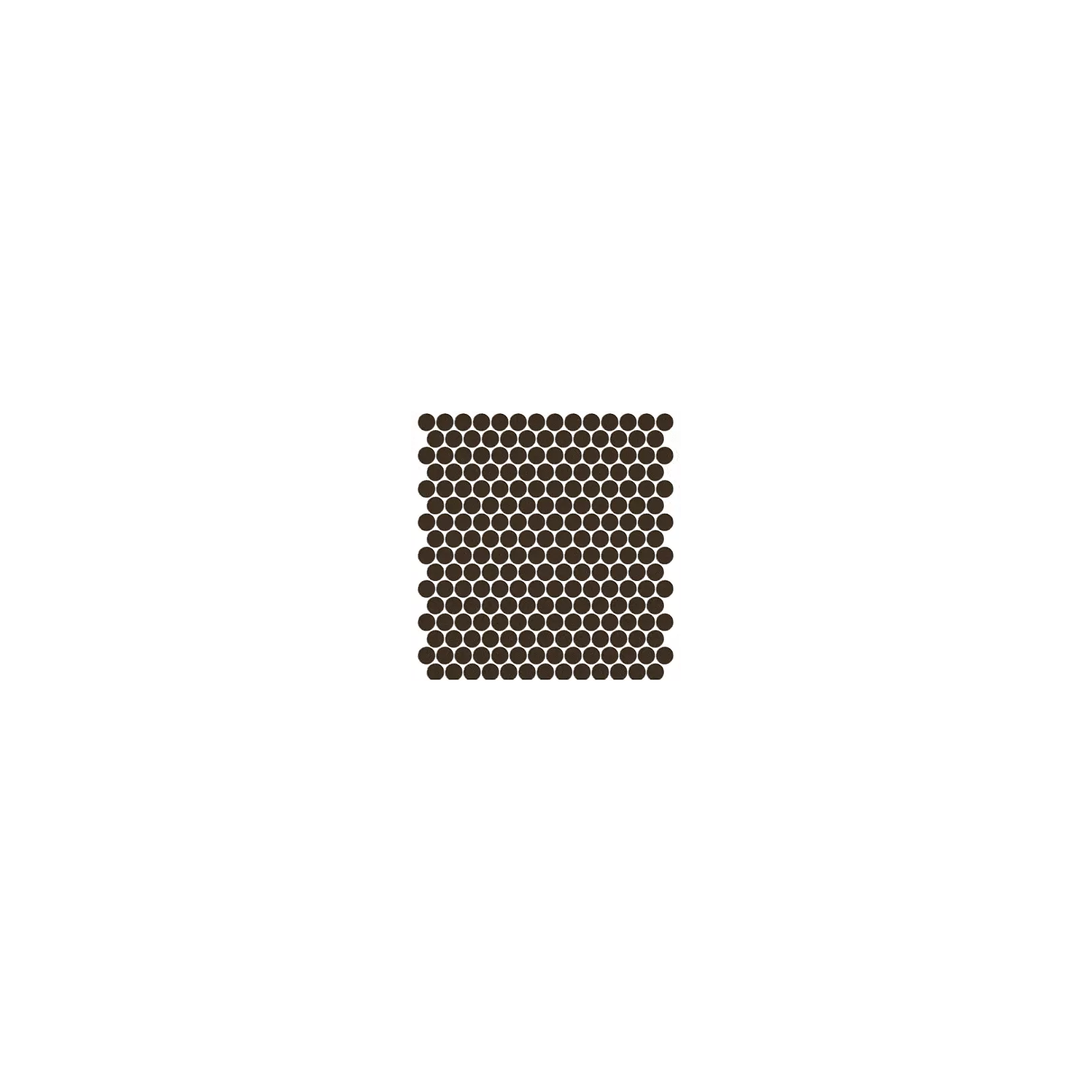 Mosaïque pâte de verre UNICOLOR Rond Ø2.3cm