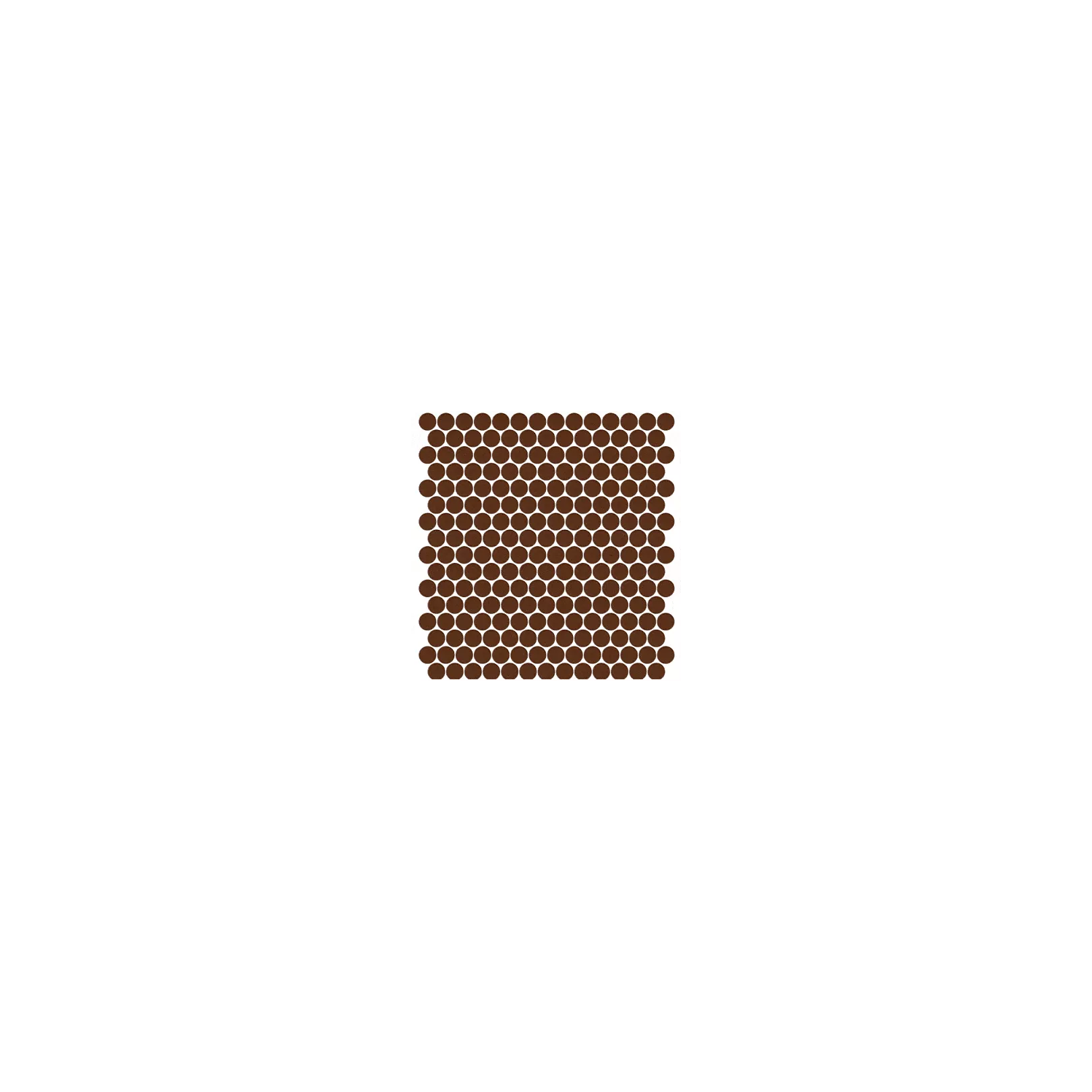 Mosaïque pâte de verre UNICOLOR ROND Ø2.3cm - couleur 210
