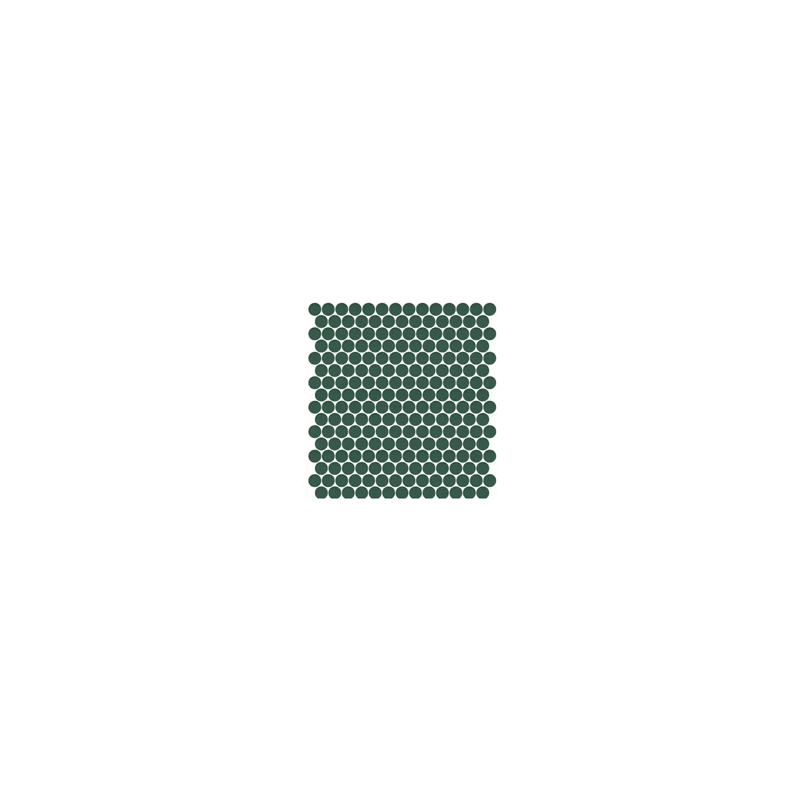 Mosaïque pâte de verre UNICOLOR Rond Ø2.3cm