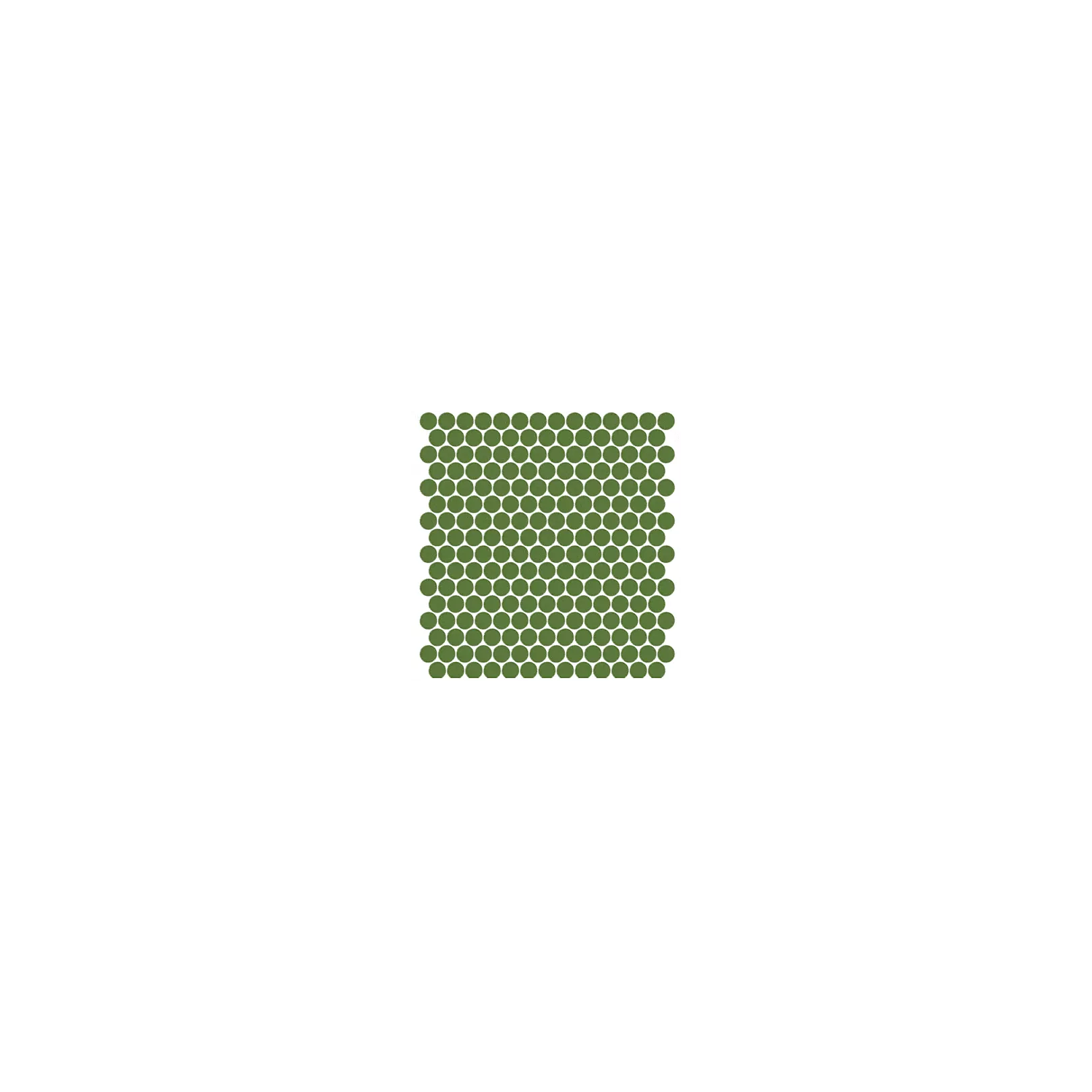 Mosaïque pâte de verre UNICOLOR ROND Ø2.3cm - couleur 222