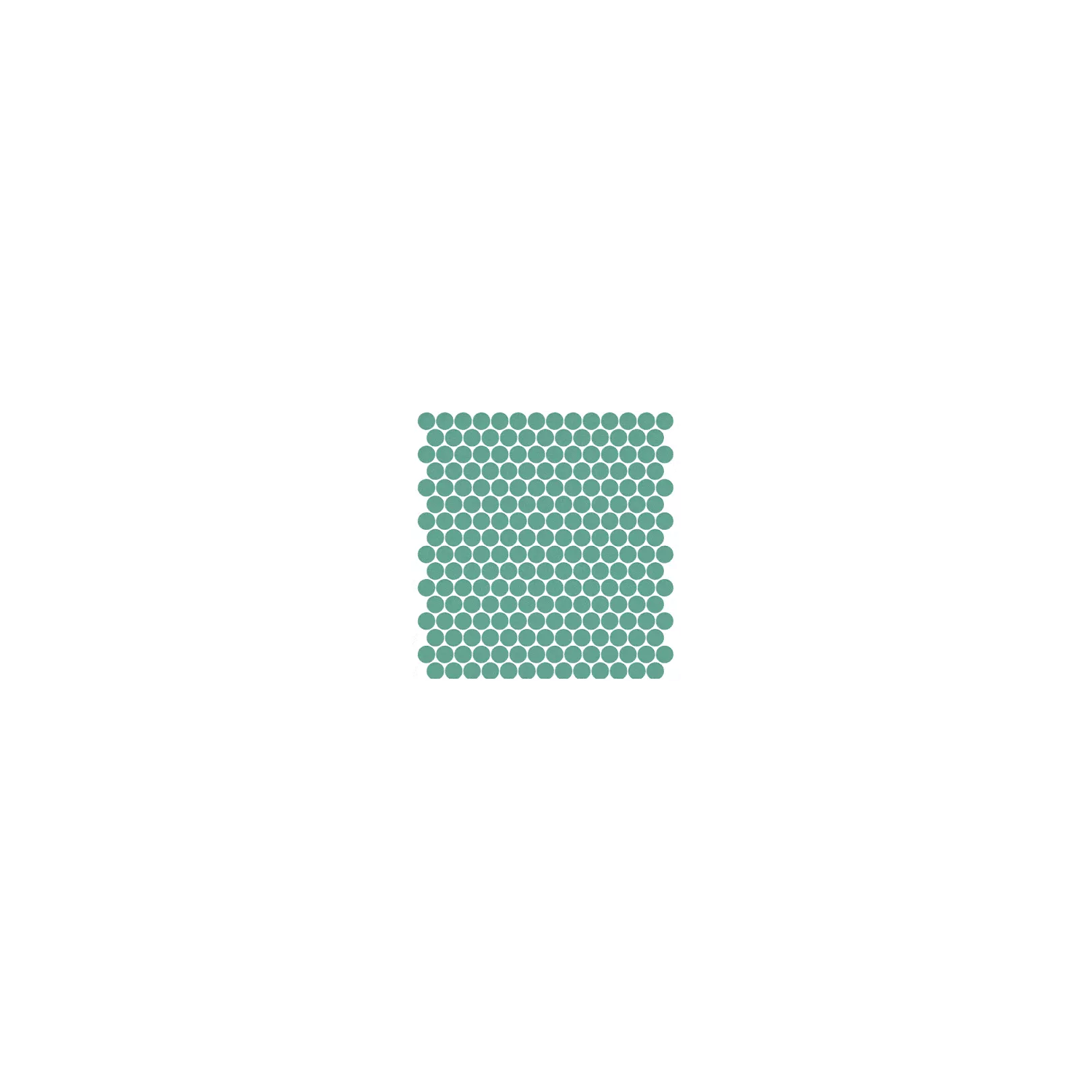 Mosaïque pâte de verre UNICOLOR ROND Ø2.3cm - couleur 222