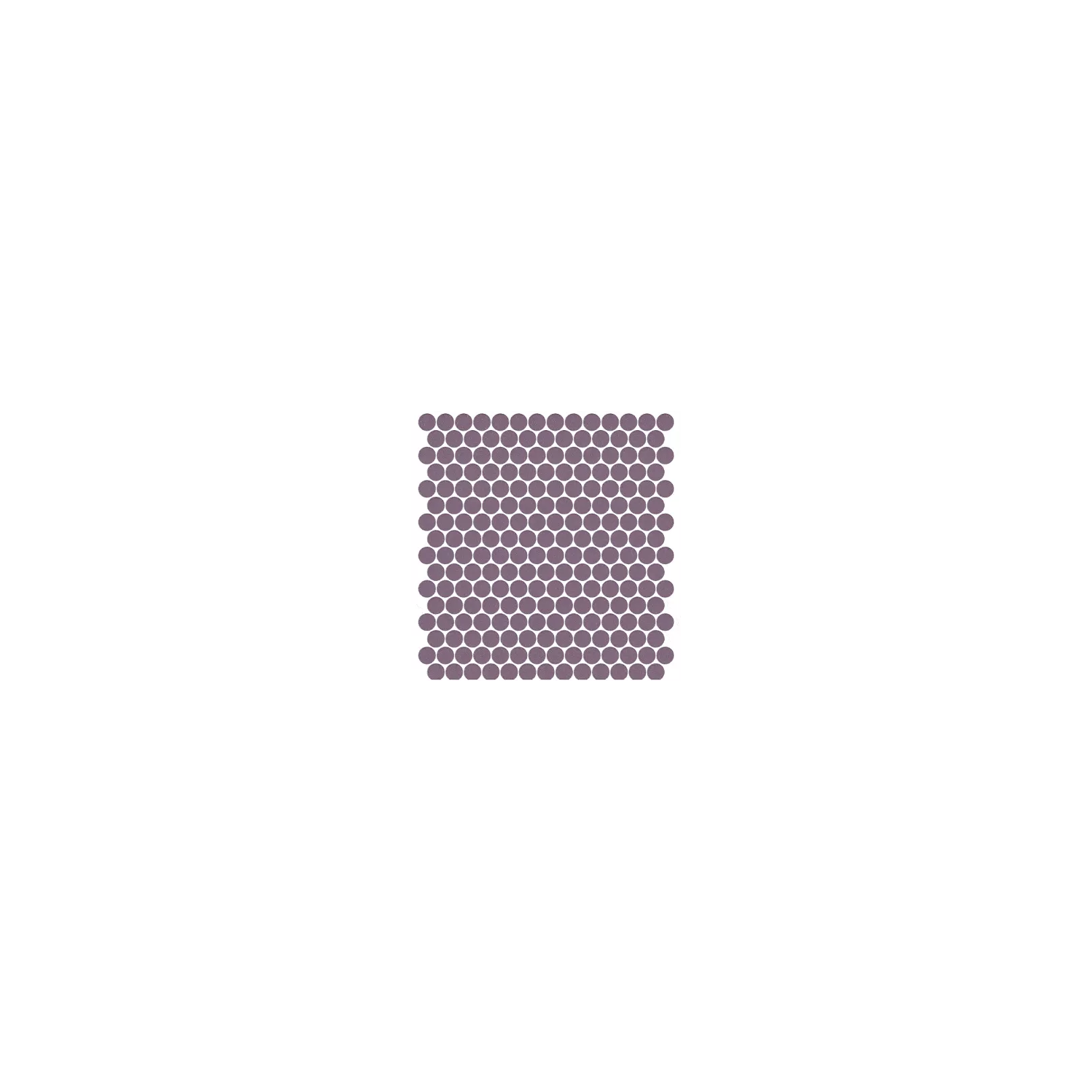 Mosaïque pâte de verre UNICOLOR ROND Ø2.3cm - couleur 251