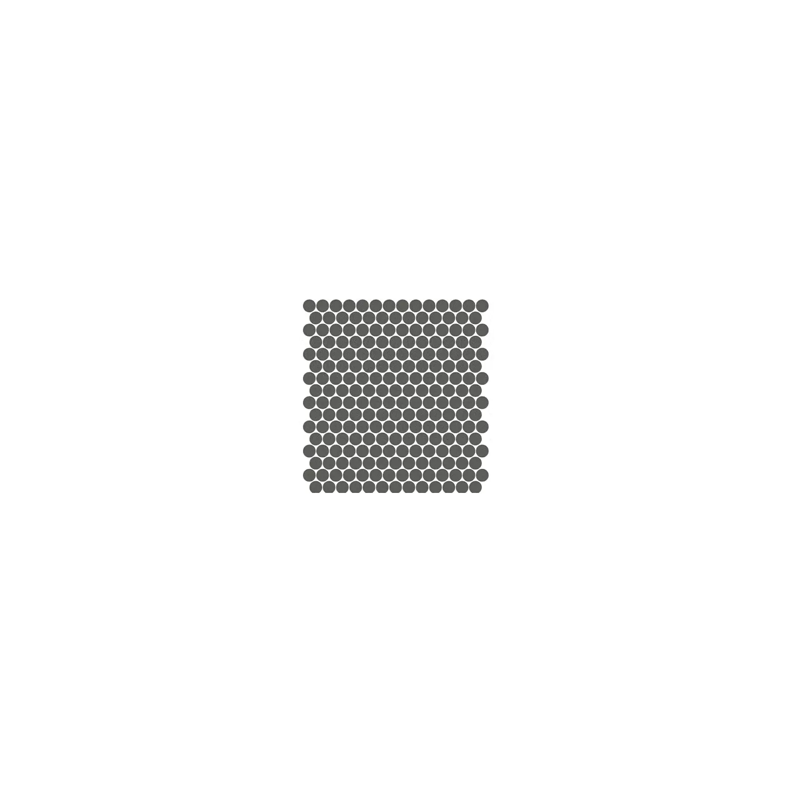 Mosaïque pâte de verre UNICOLOR ROND Ø2.3cm - couleur 260