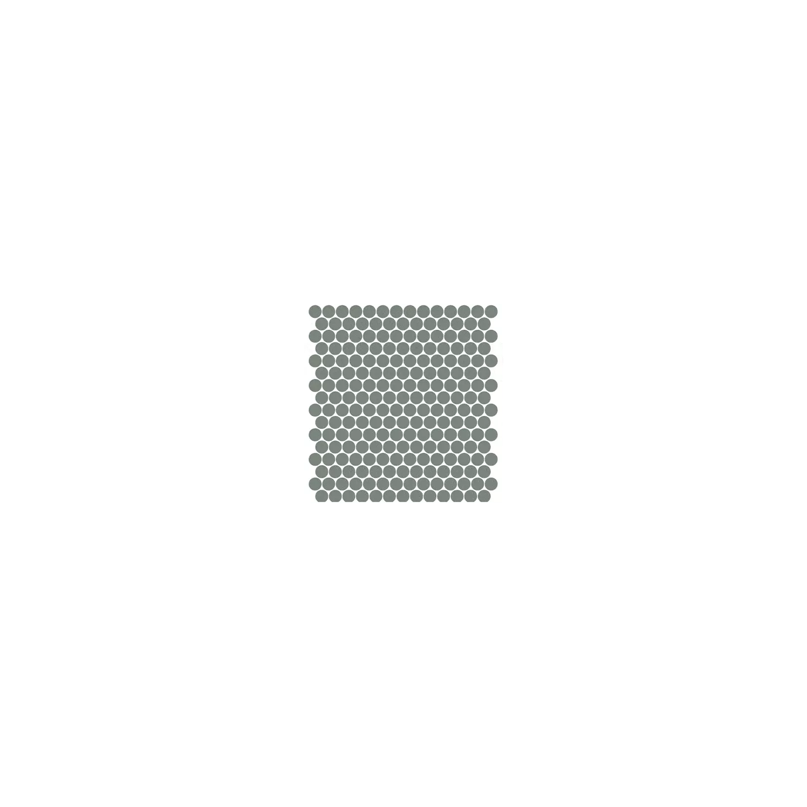 Mosaïque pâte de verre UNICOLOR Rond Ø2.3cm