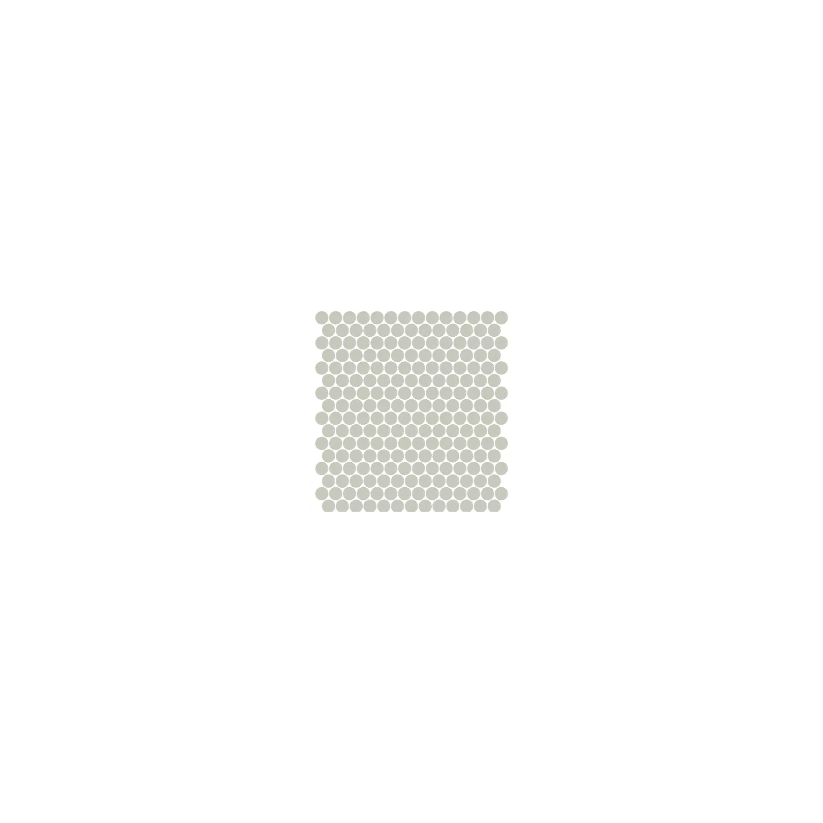 Mosaïque pâte de verre UNICOLOR Rond Ø2.3cm
