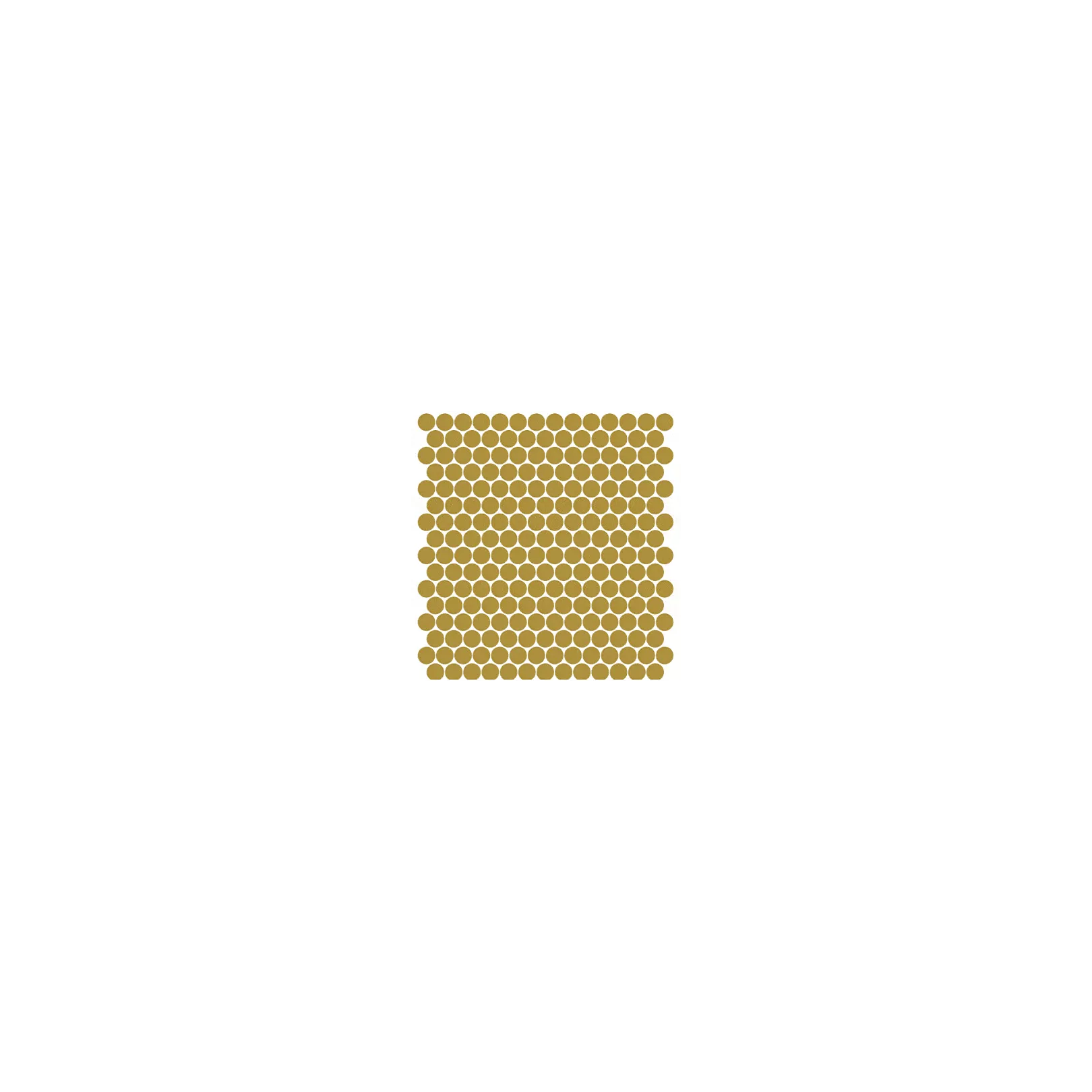 Mosaïque pâte de verre UNICOLOR ROND Ø2.3cm - couleur 307