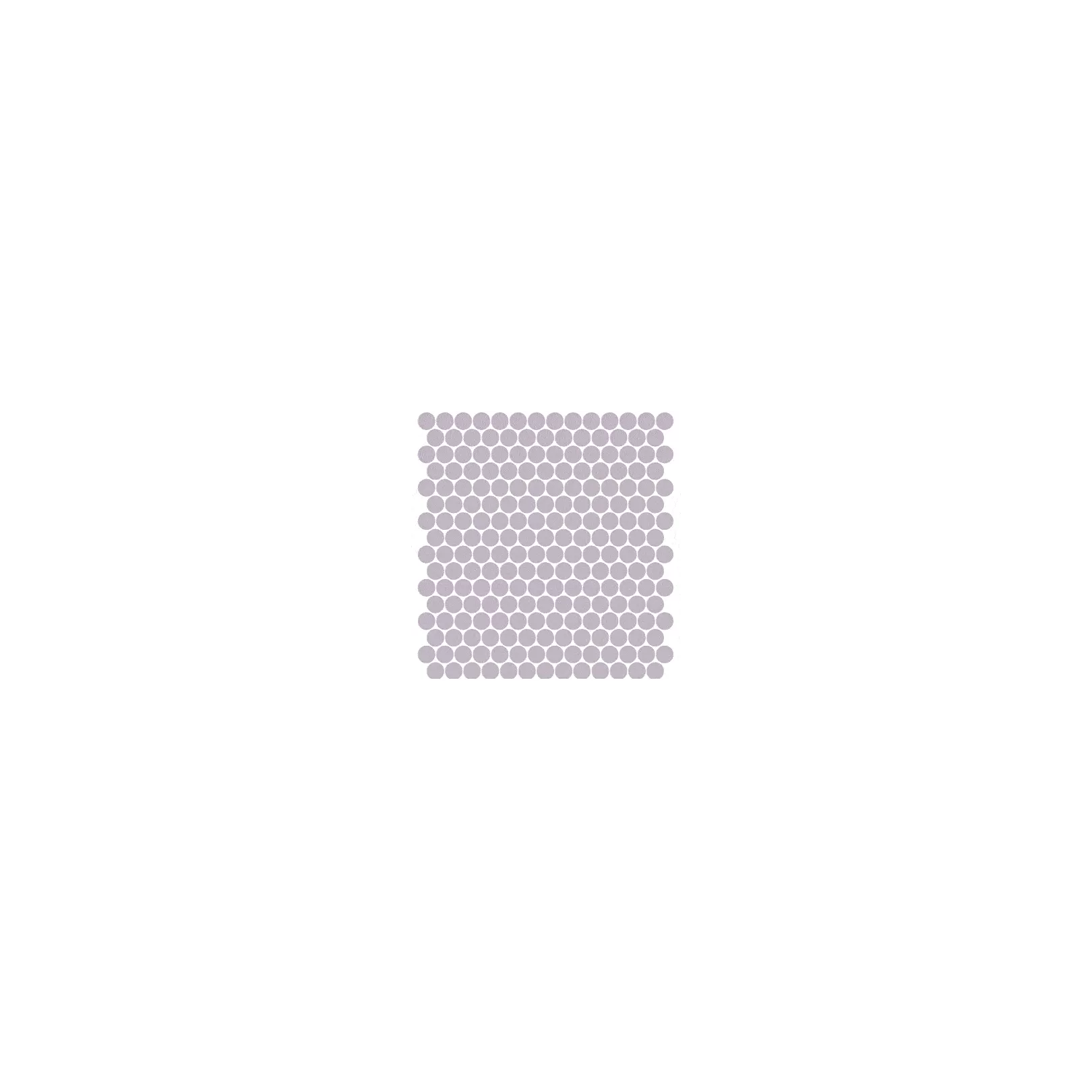 Mosaïque pâte de verre UNICOLOR Rond Ø2.3cm