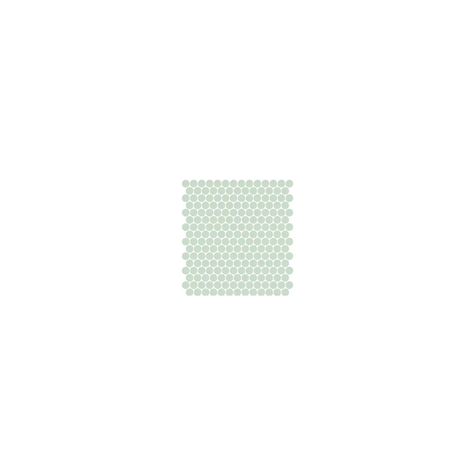 Mosaïque pâte de verre UNICOLOR ROND Ø2.3cm
