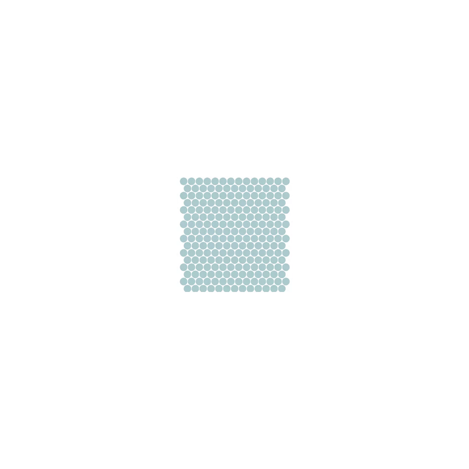 Mosaïque pâte de verre UNICOLOR Rond Ø2.3cm