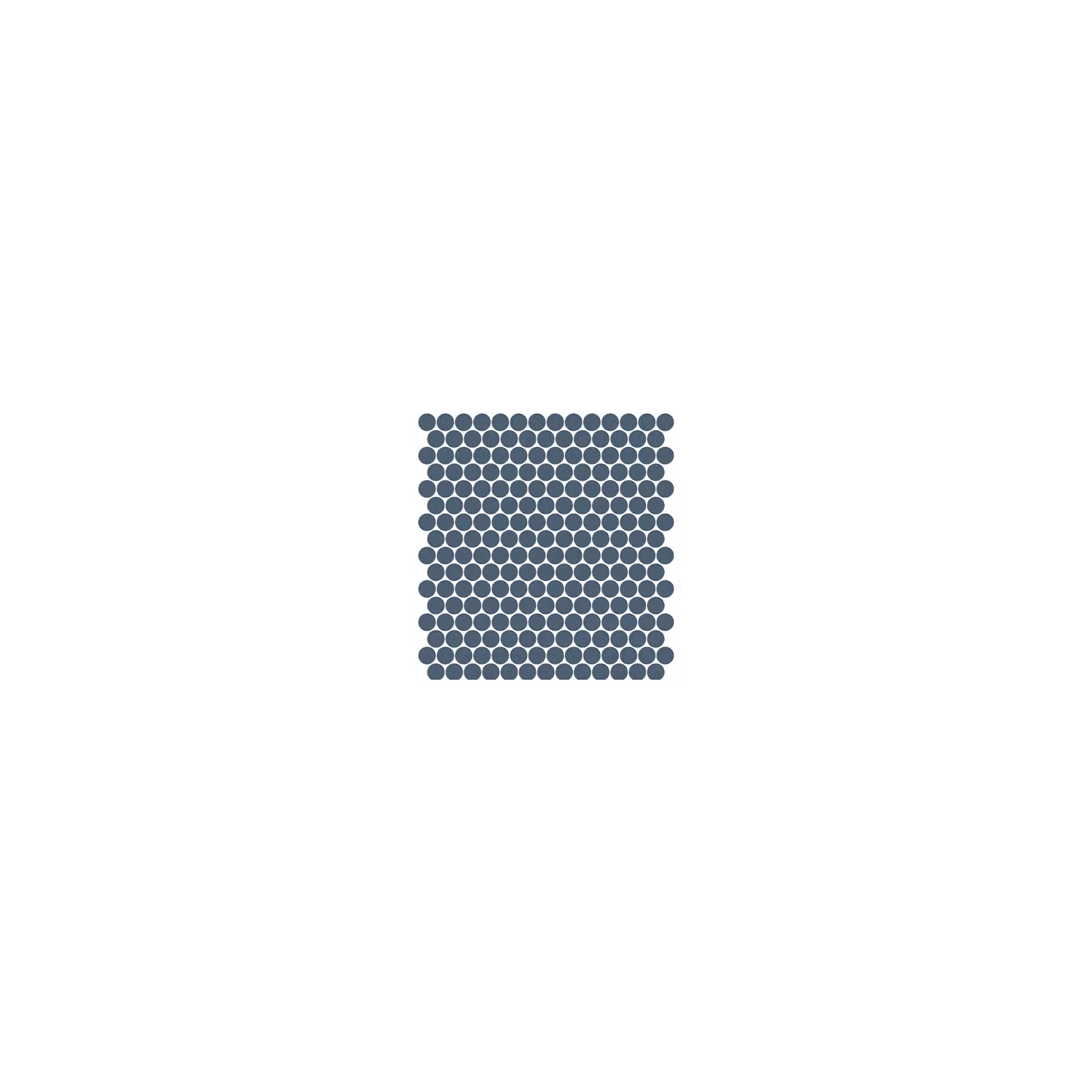 Mosaïque pâte de verre UNICOLOR ROND Ø2.3cm