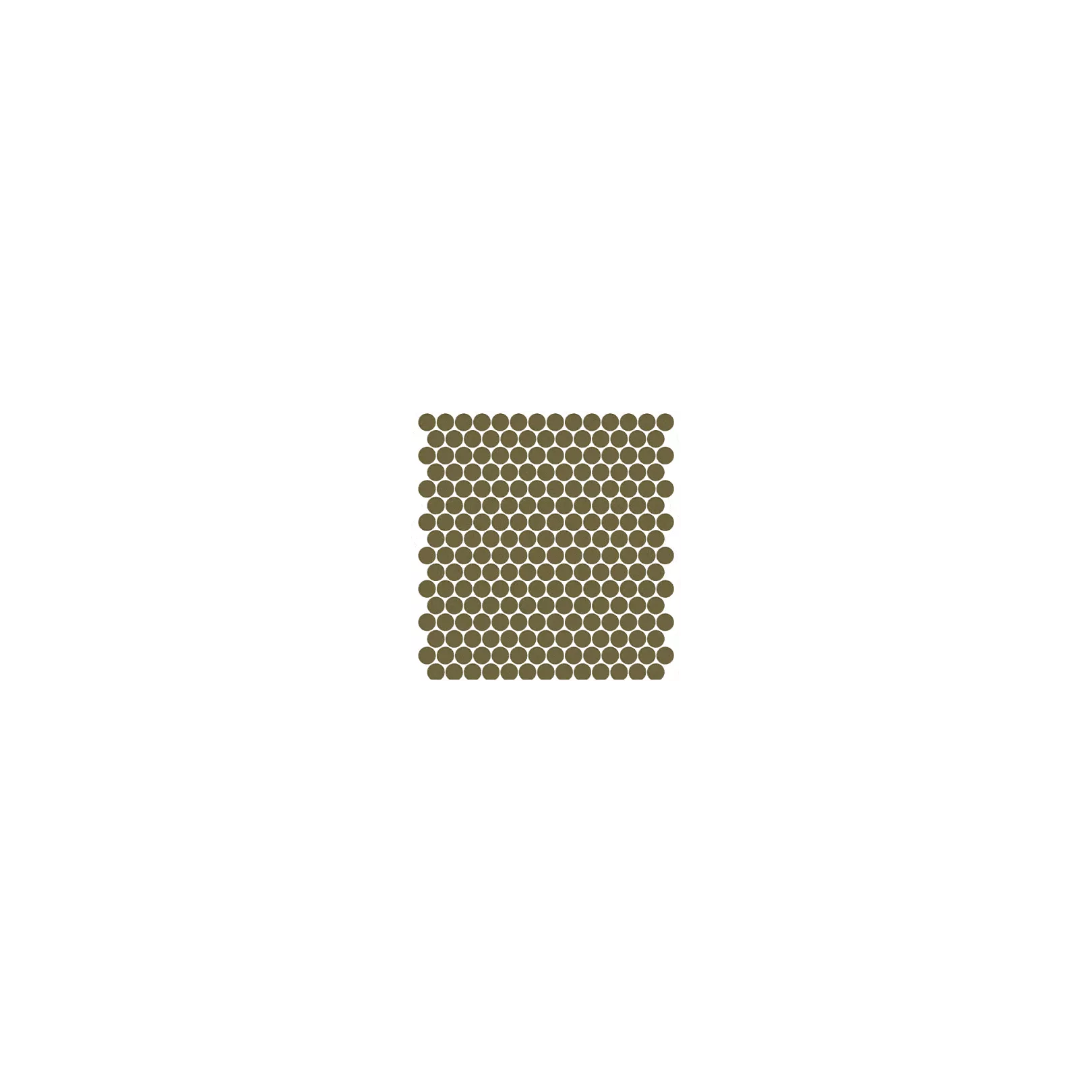 Mosaïque pâte de verre UNICOLOR ROND Ø2.3cm