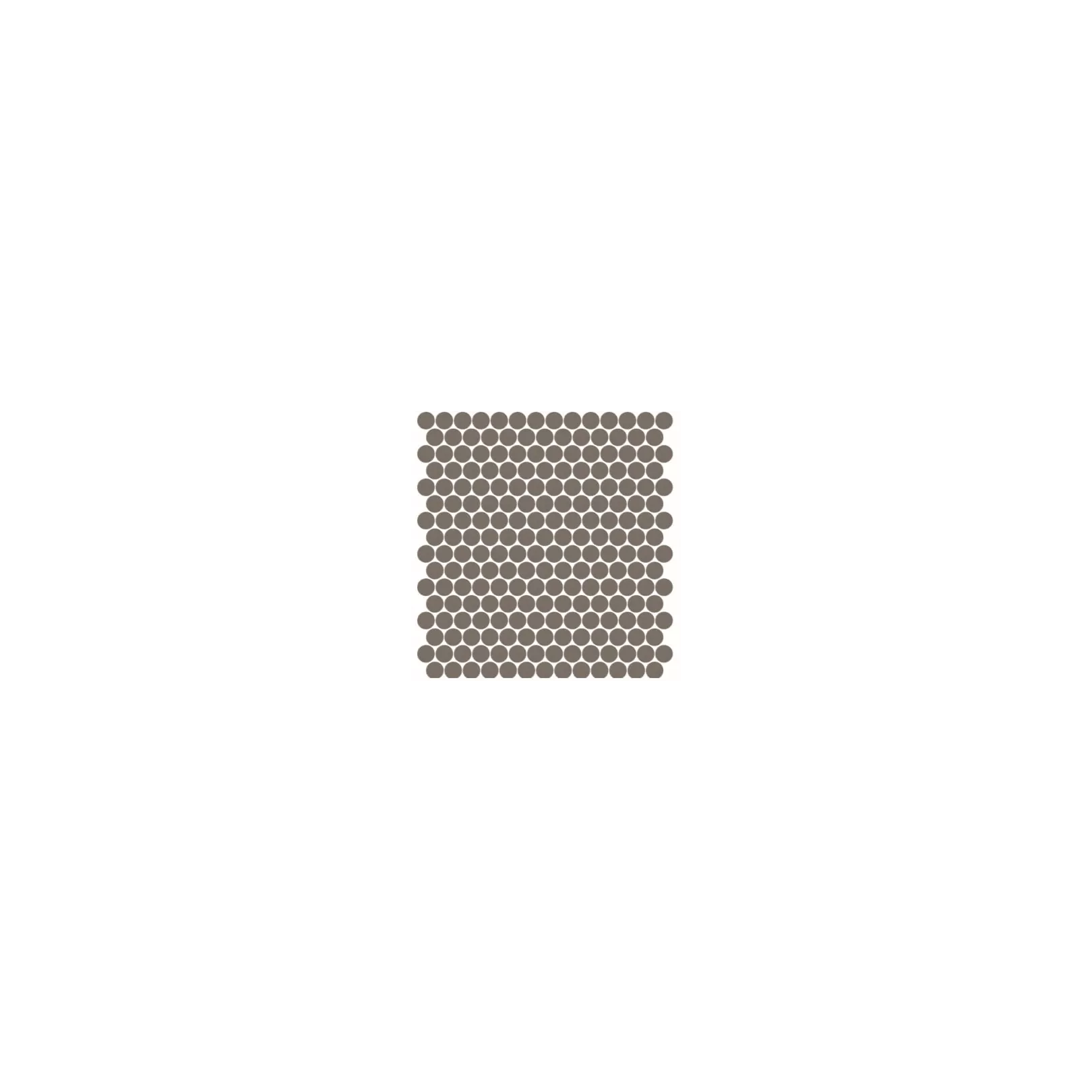 Mosaïque pâte de verre UNICOLOR Rond Ø2.3cm