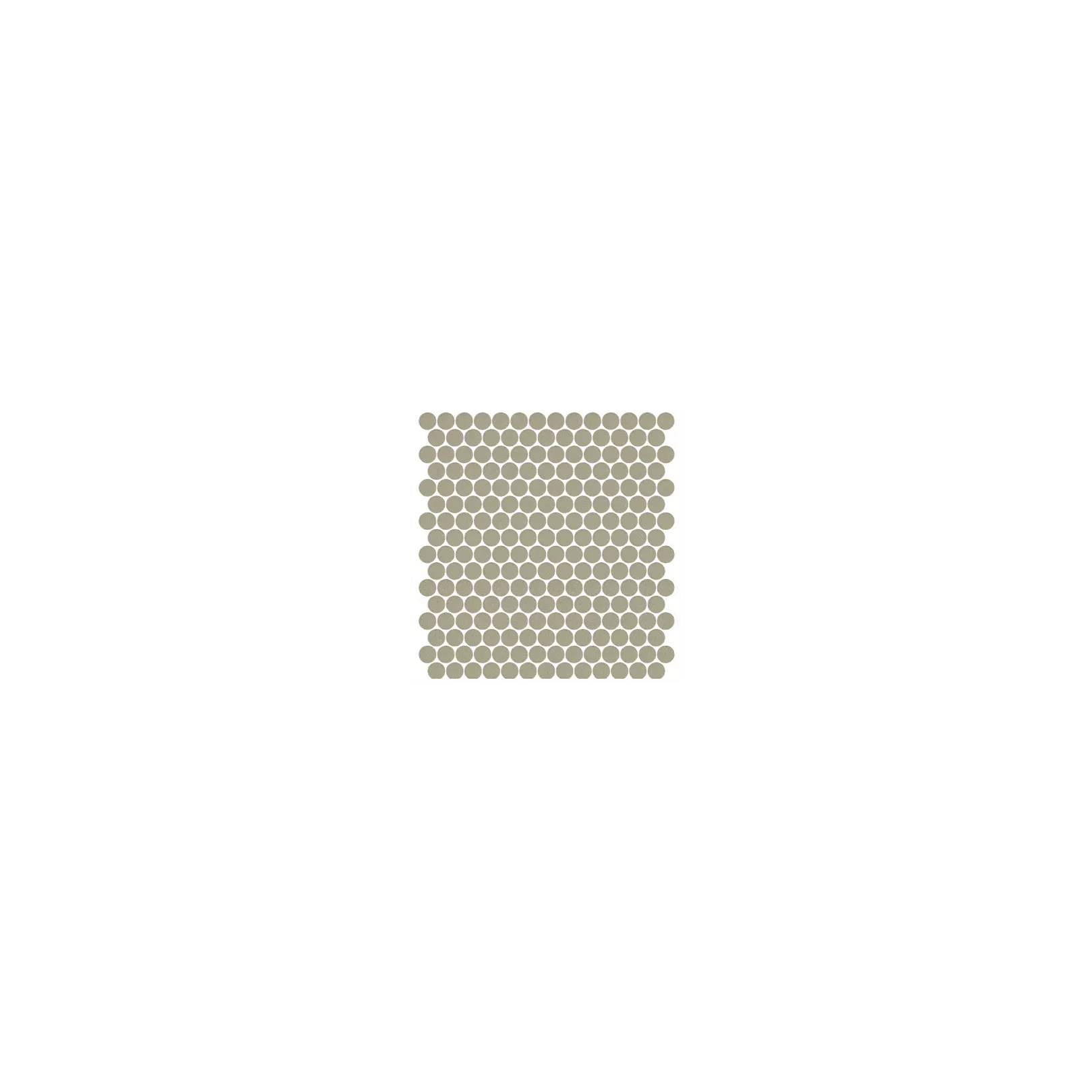 Mosaïque pâte de verre UNICOLOR Rond Ø2.3cm