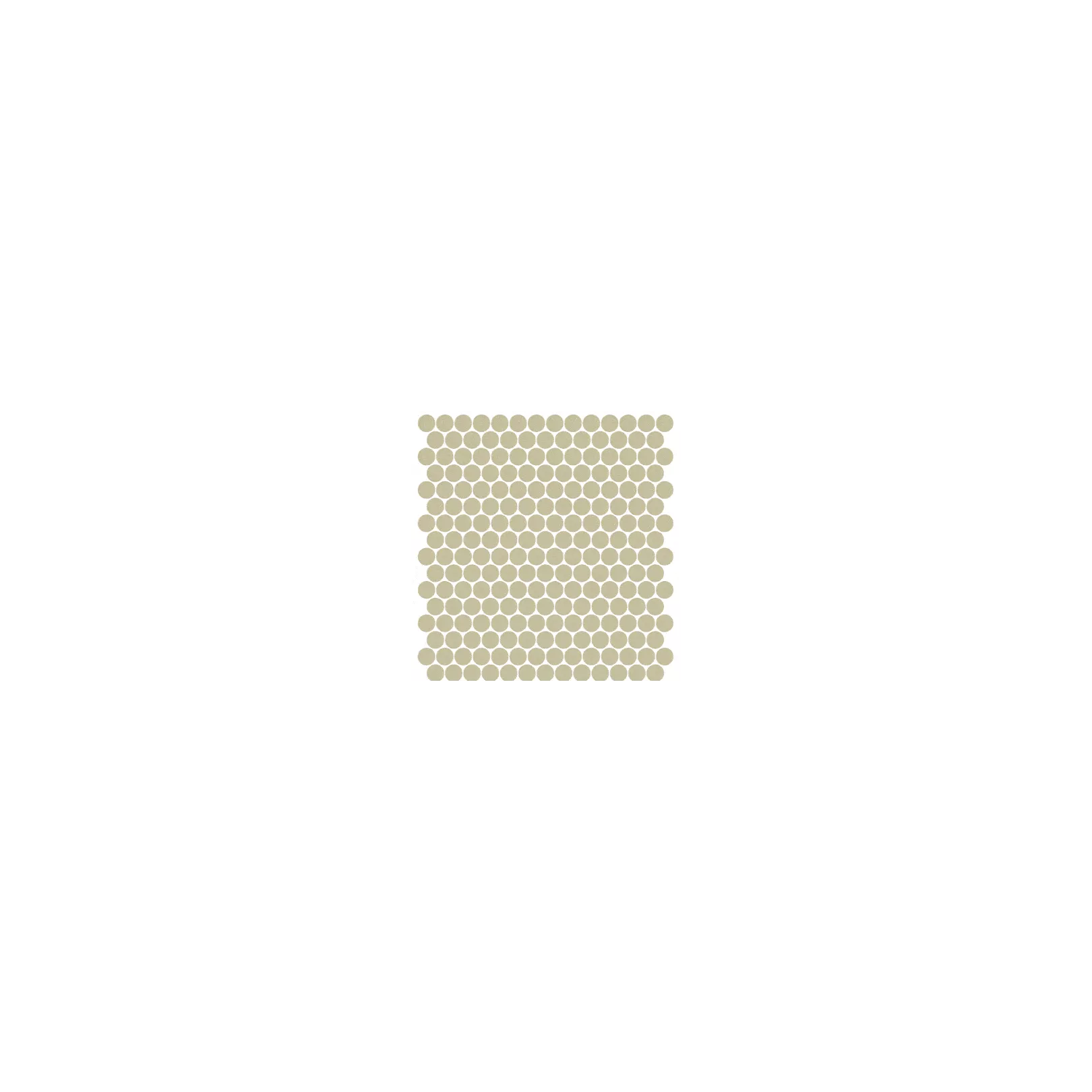 Mosaïque pâte de verre UNICOLOR ROND Ø2.3cm