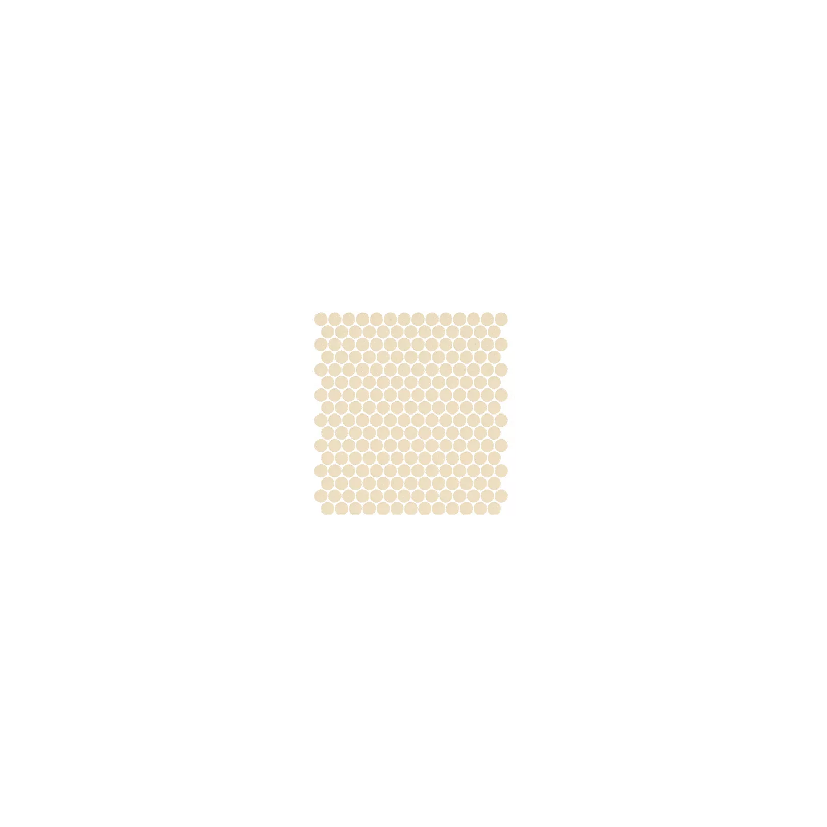 Mosaïque pâte de verre UNICOLOR Rond Ø2.3cm