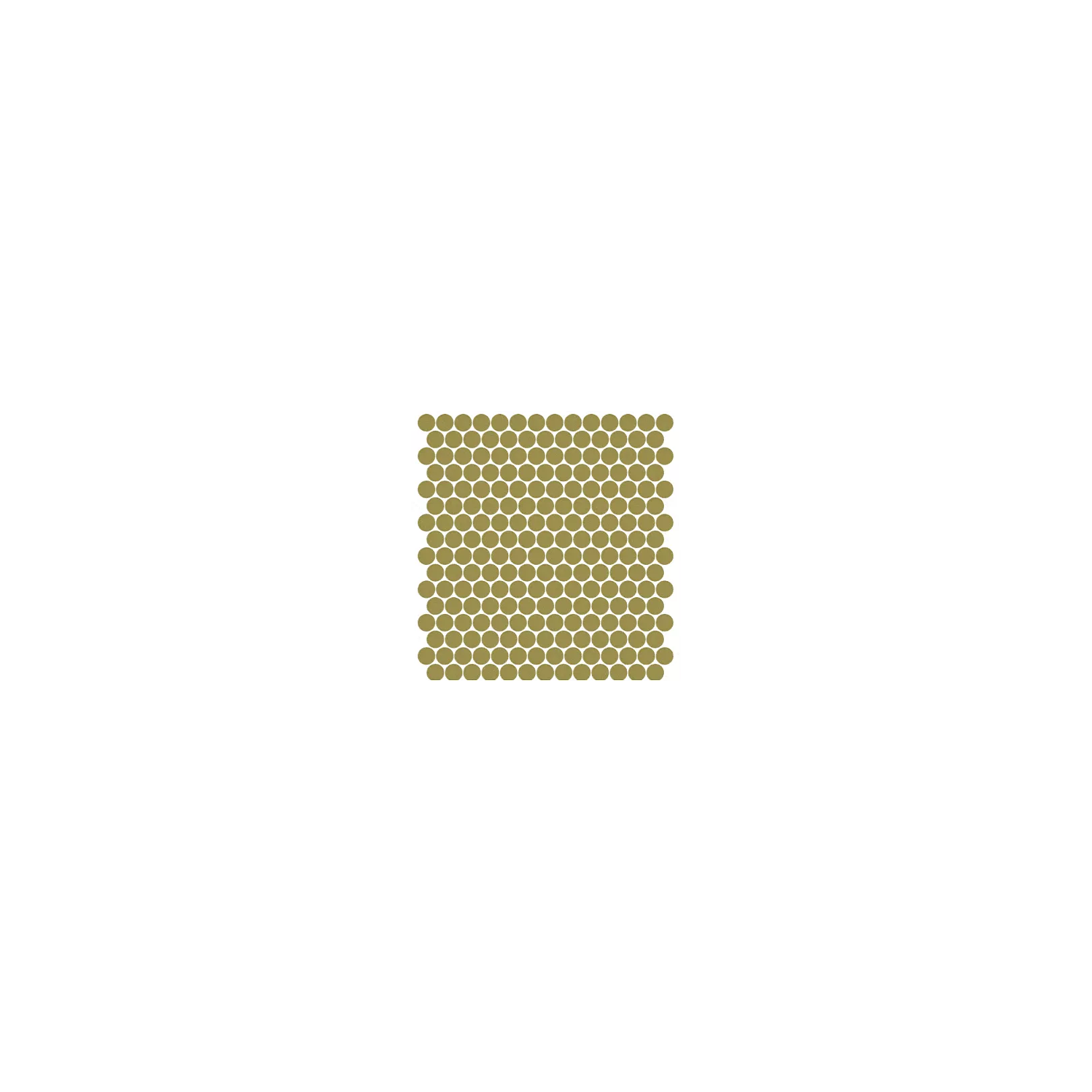 Mosaïque pâte de verre UNICOLOR Rond Ø2.3cm