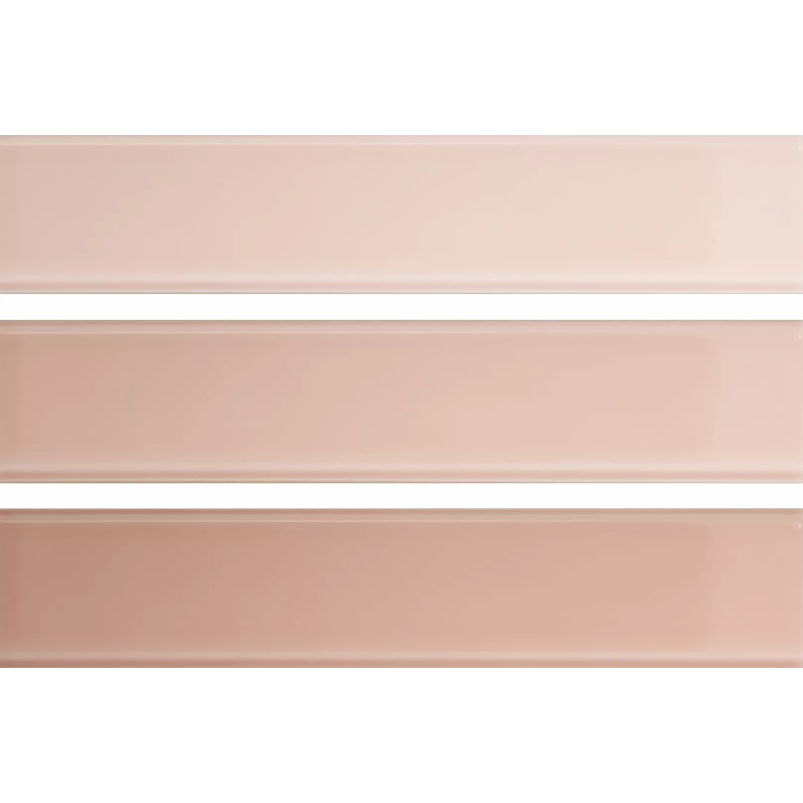 Carrelage mural faïence TINTE rose brillant
