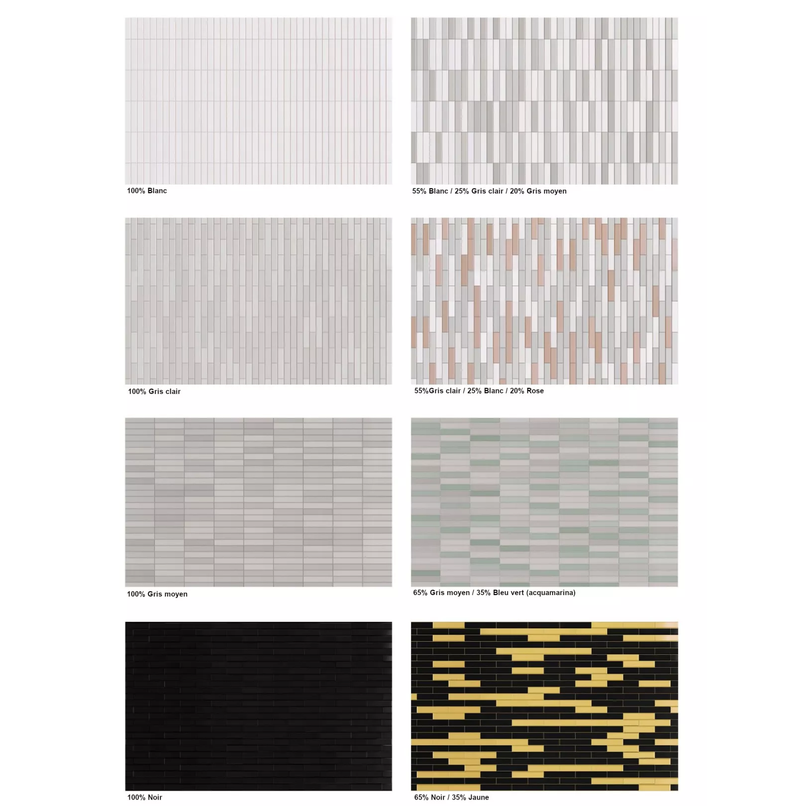 Wall tiles porcelain body TINTE