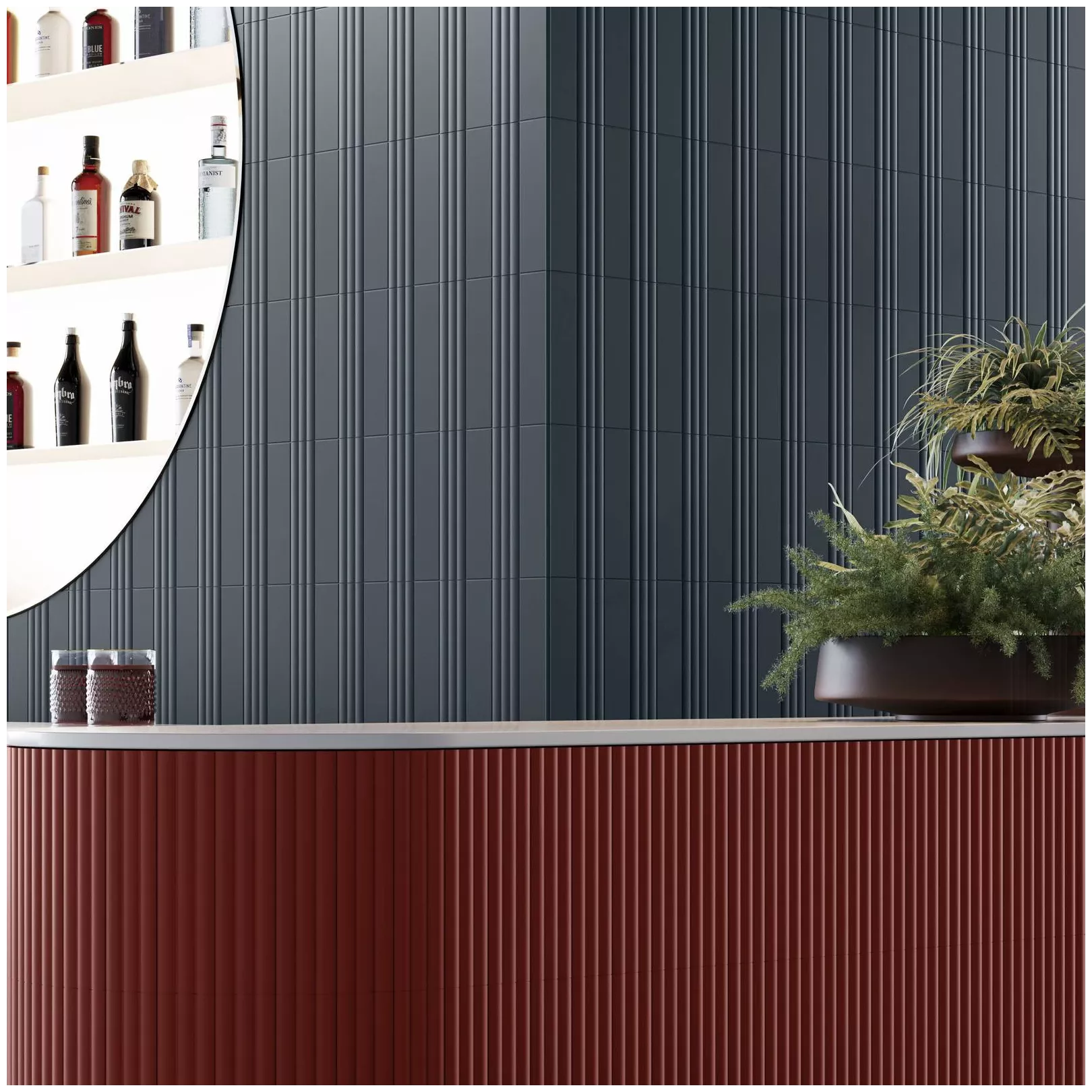 Wall tiles porcelain body MAREA