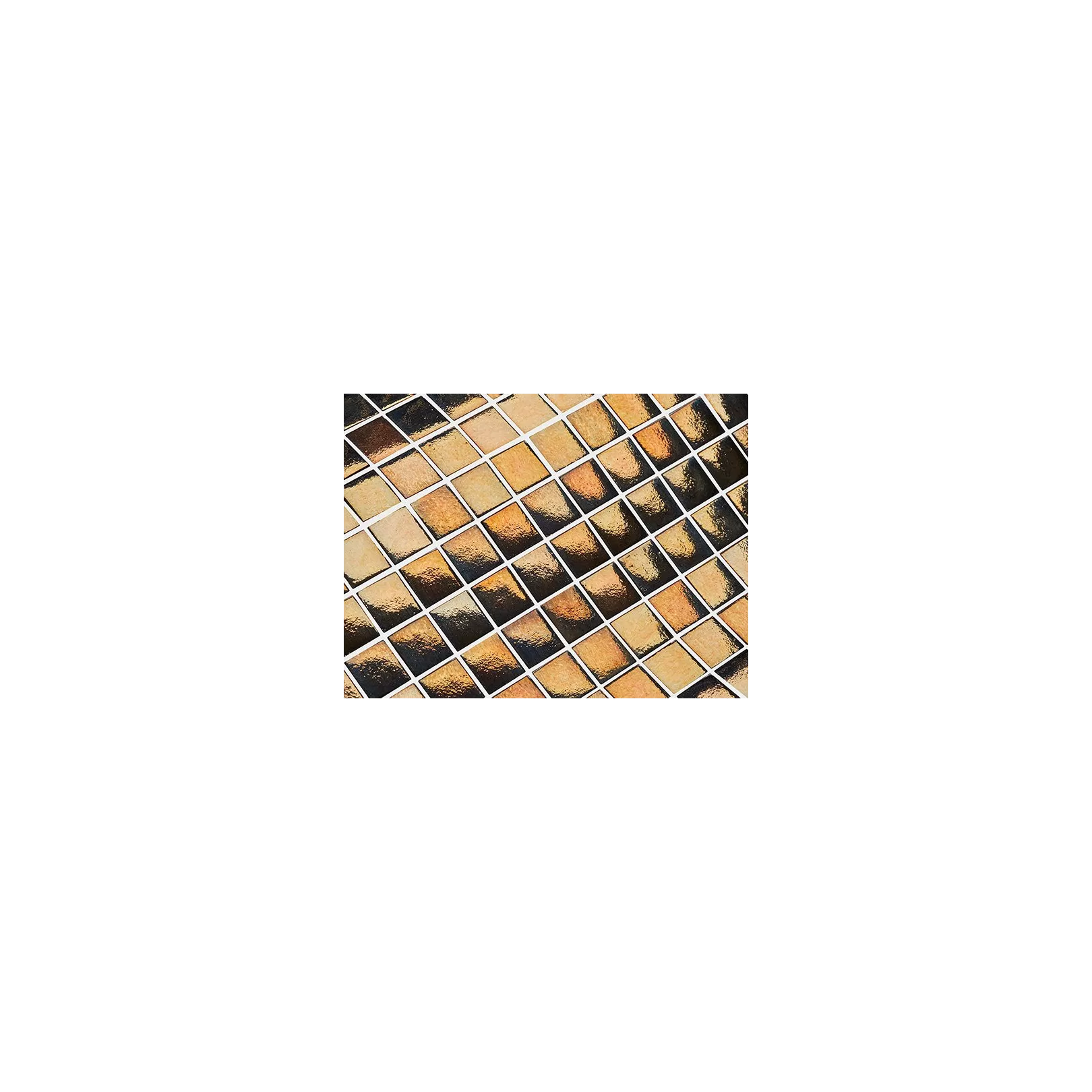 Mosaïque pâte de verre URBAN CHIC Carré 2.3x2.3cm