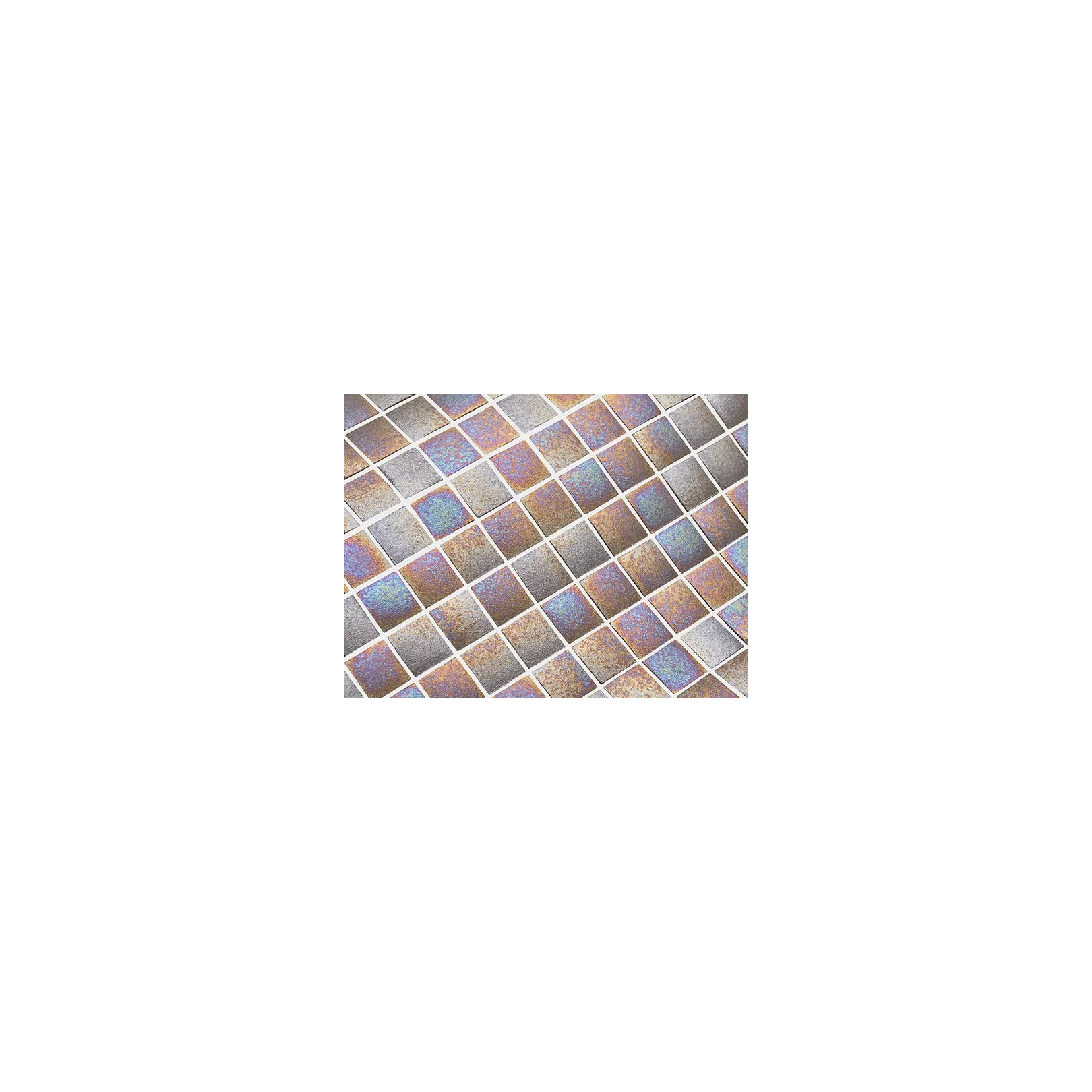 Mosaïque pâte de verre URBAN CHIC Carré 2.3x2.3cm