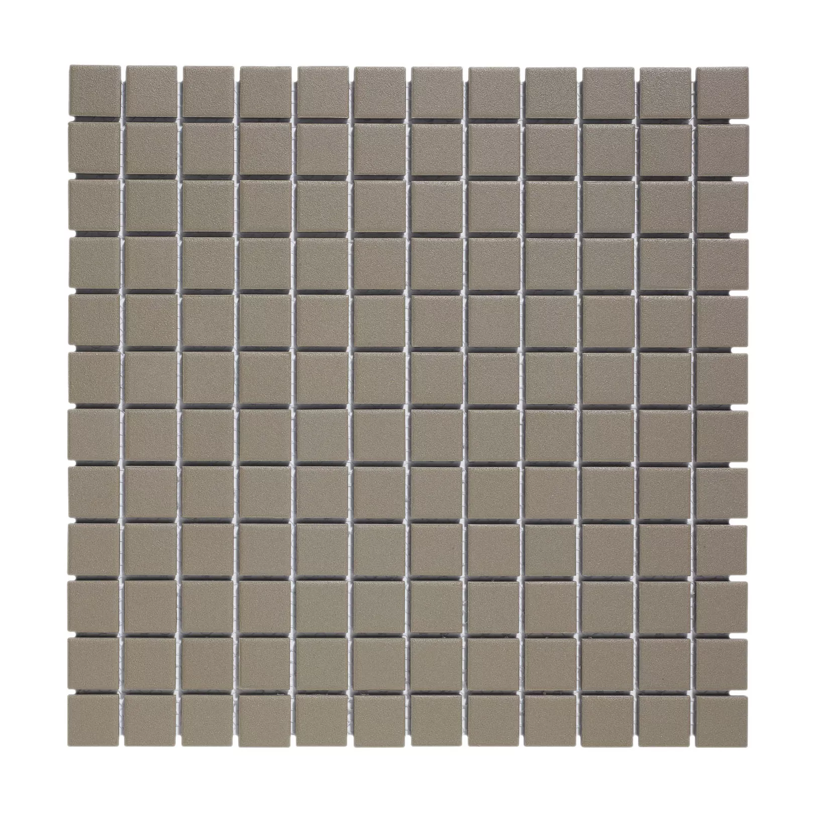 Porcelain stoneware mosaic LONDON square 2.3x2.3cm