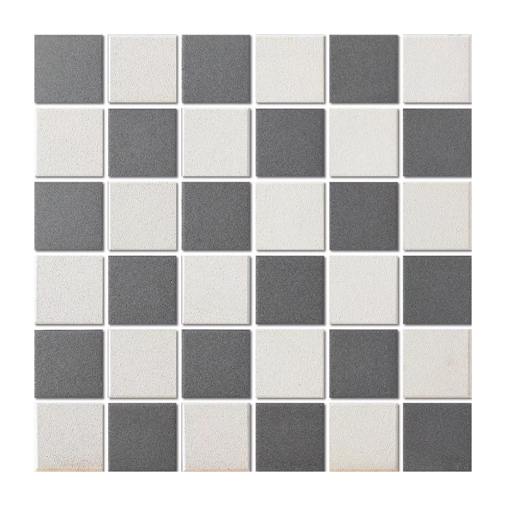 copy of Porcelain stoneware mosaic LONDON Carré 4.8x4.8cm