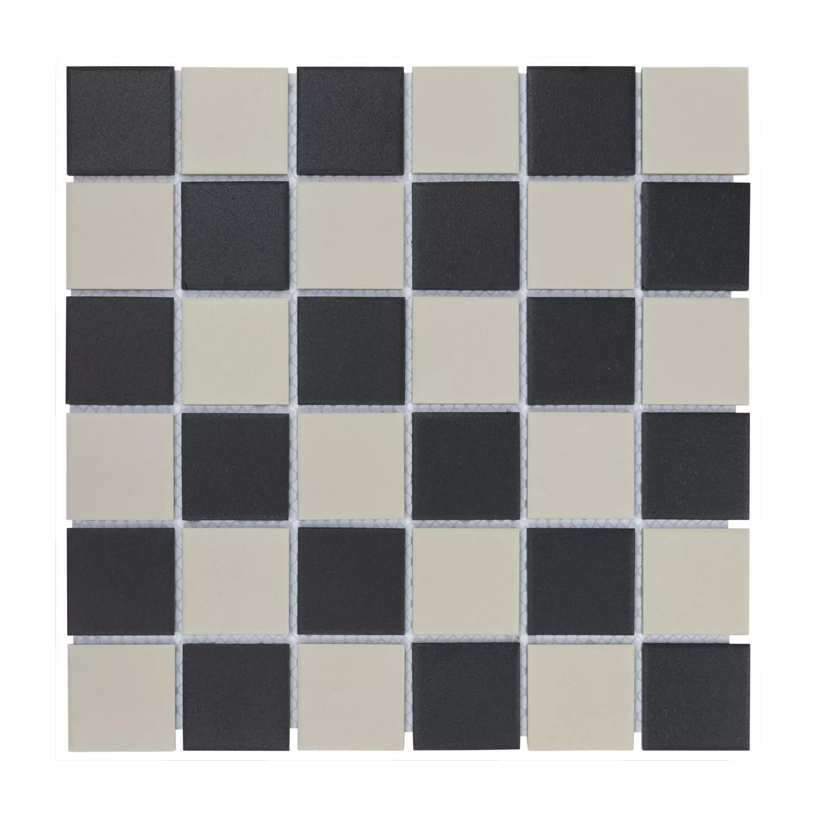 copy of Porcelain stoneware mosaic LONDON Carré 4.8x4.8cm