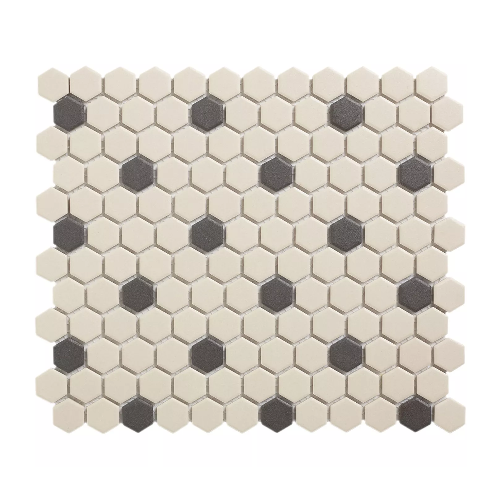 LONDON Dot (Crème et Noir)