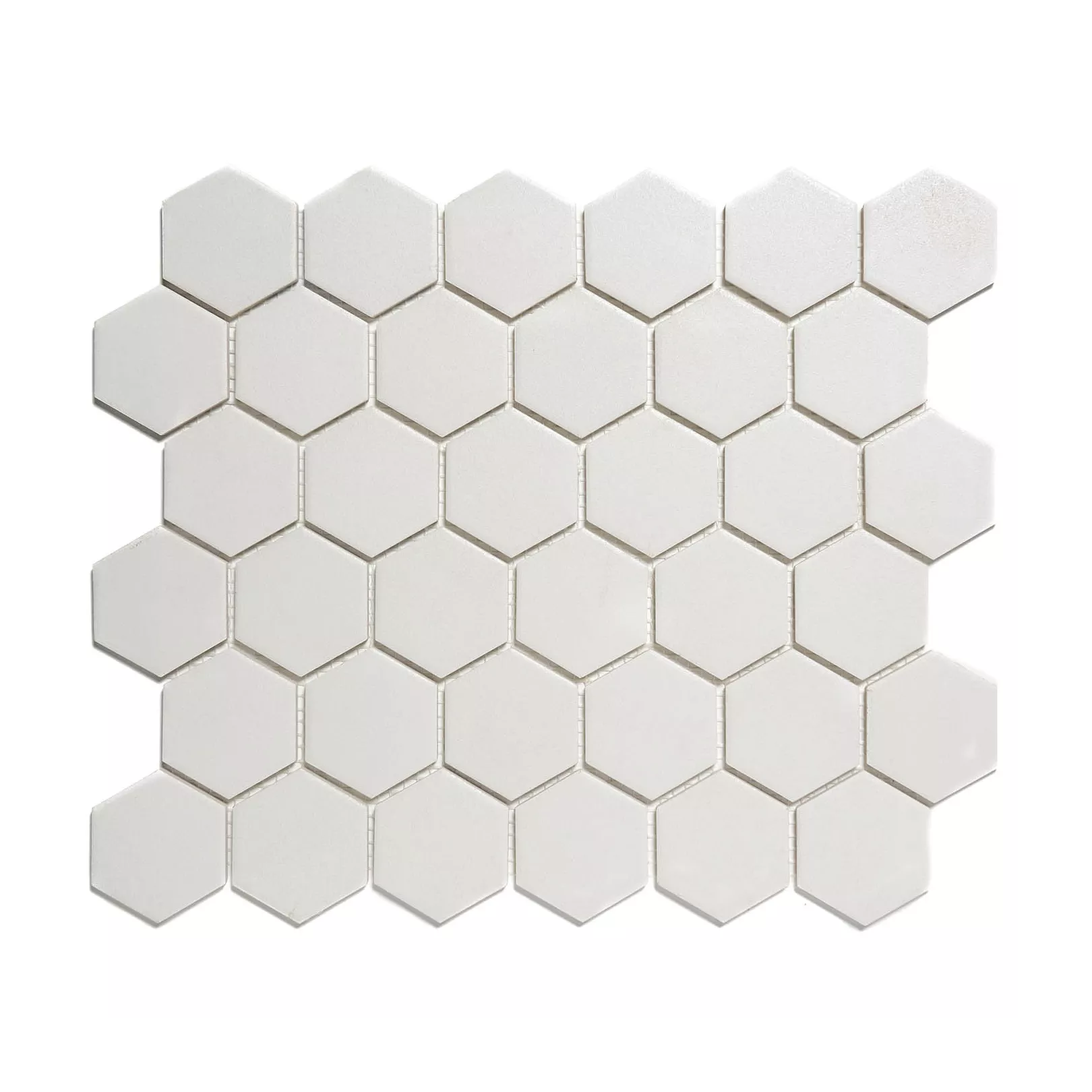 Porcelain stoneware mosaic LONDON Hexagone 5.9x5.1cm