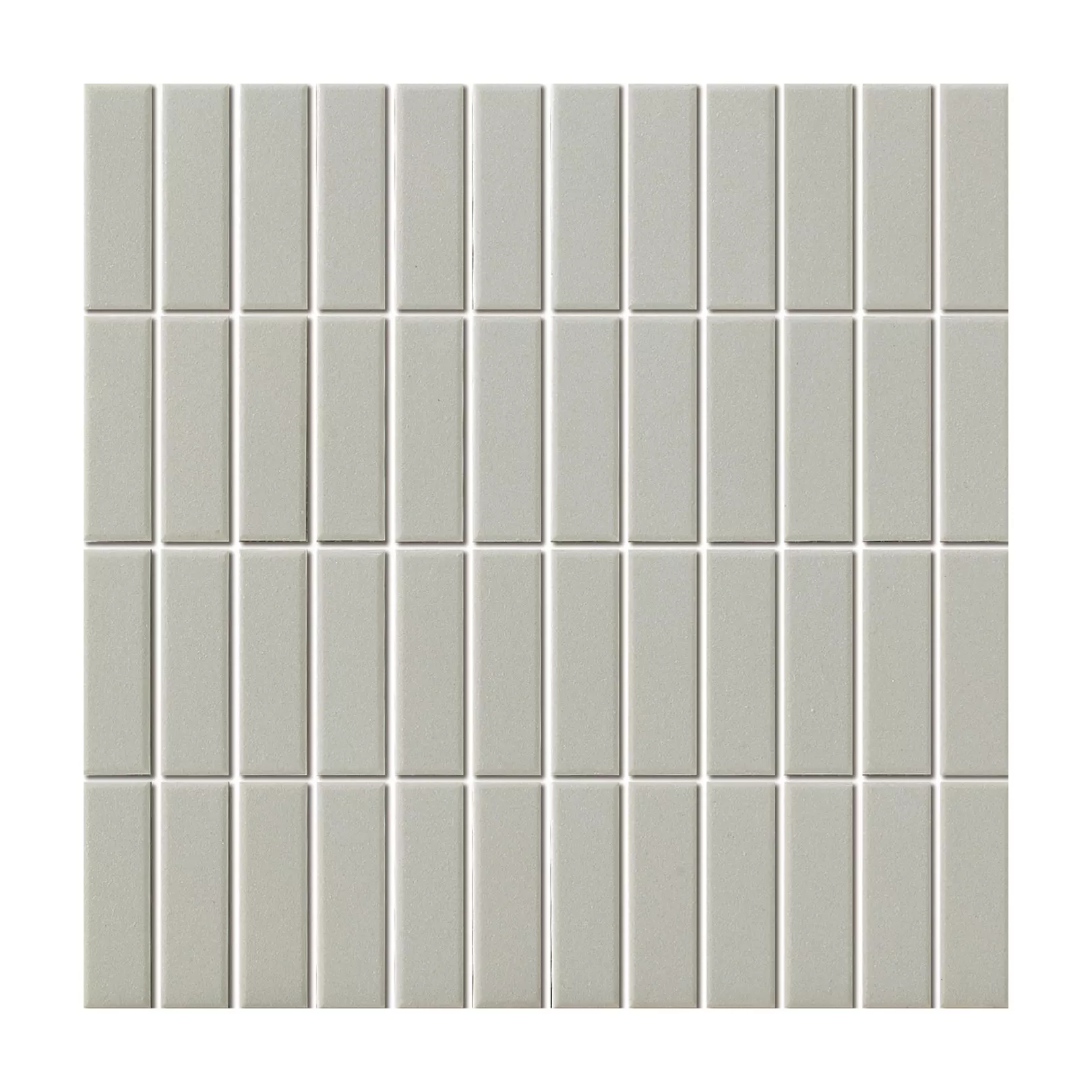 Porcelain stoneware mosaic LONDON Rectangle 7.3x2.3cm