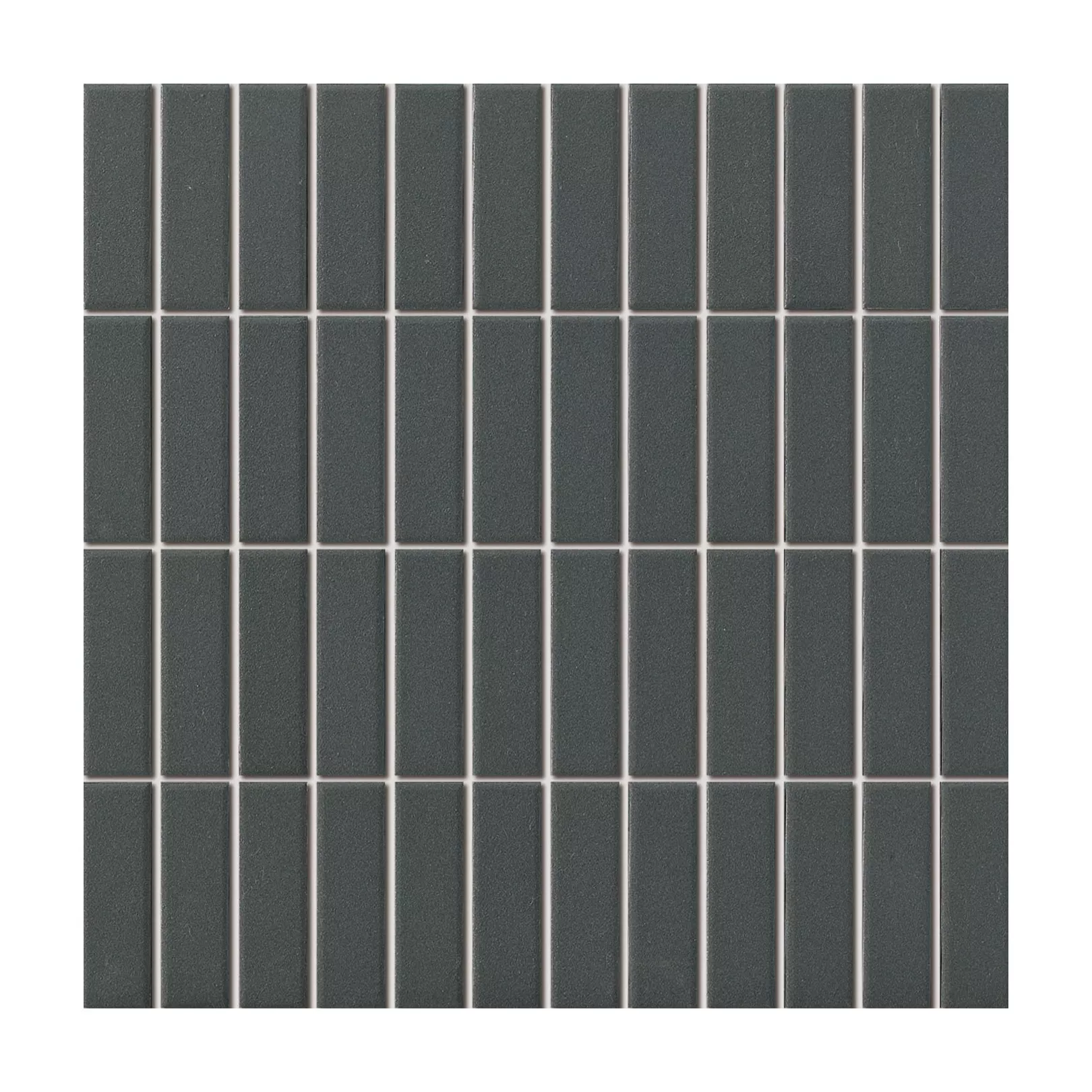 Porcelain stoneware mosaic LONDON Rectangle 7.3x2.3cm