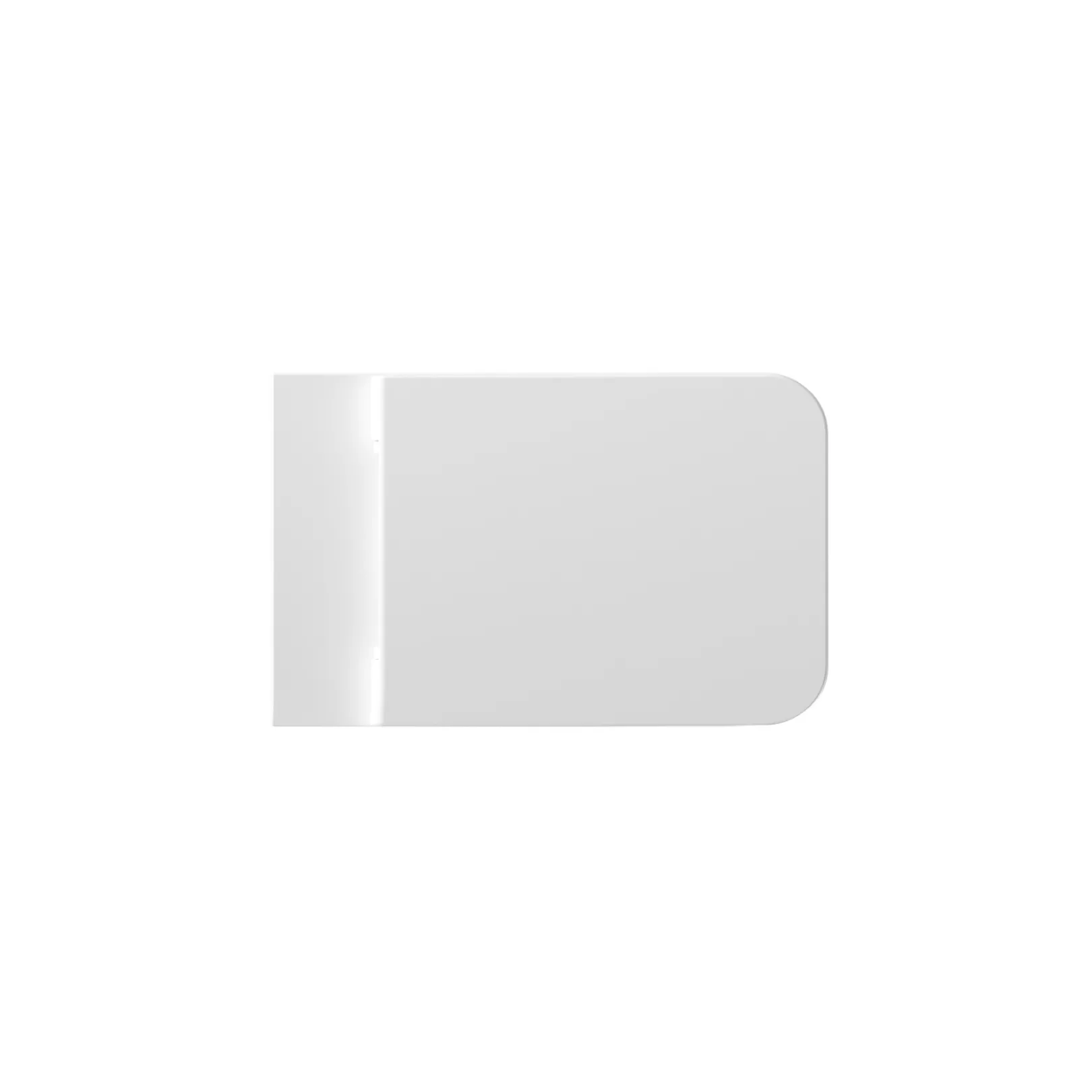 HIDE SQUARE Blanc Mat