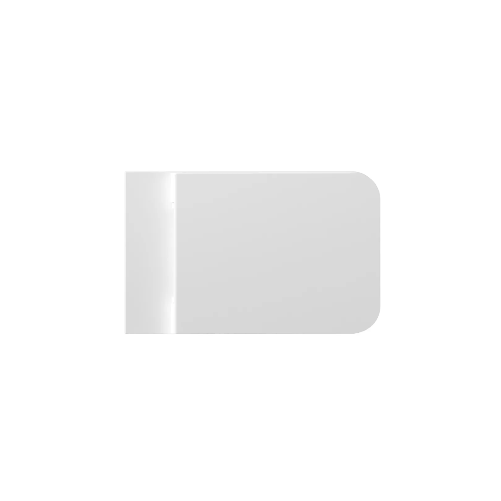 HIDE SQUARE Blanc Mat