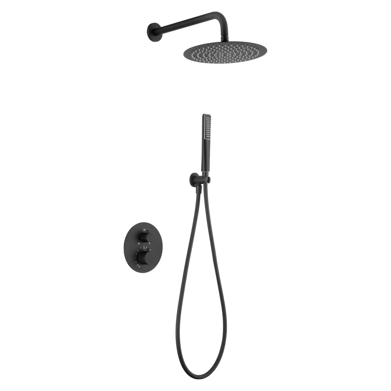 Ensemble de douche PRECIEUSE à encastrer - Thermostatique
