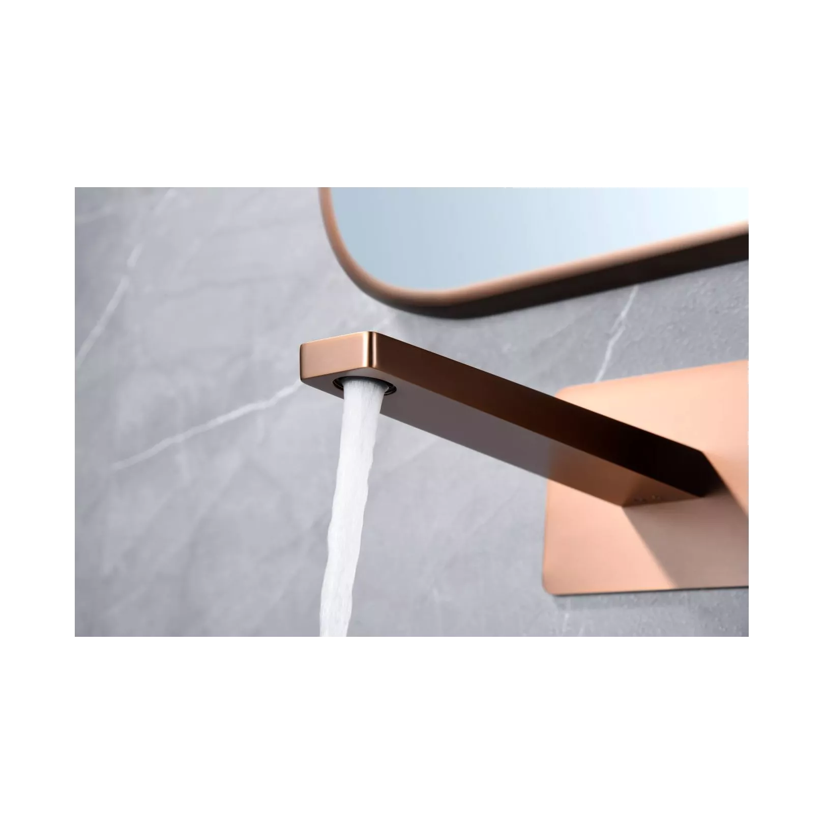 Robinet mitigeur Rettangolo à encastrer pour lavabo