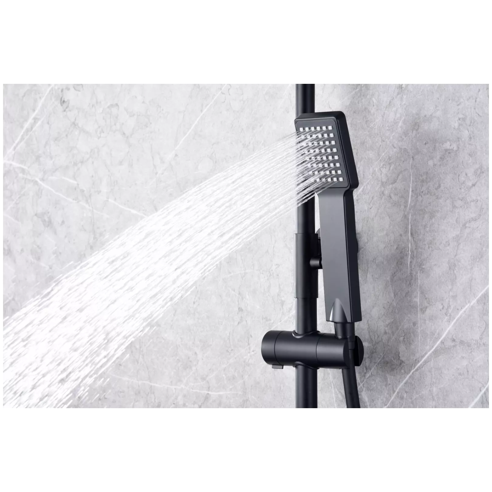 Colonne de douche ELAN Noir Mat