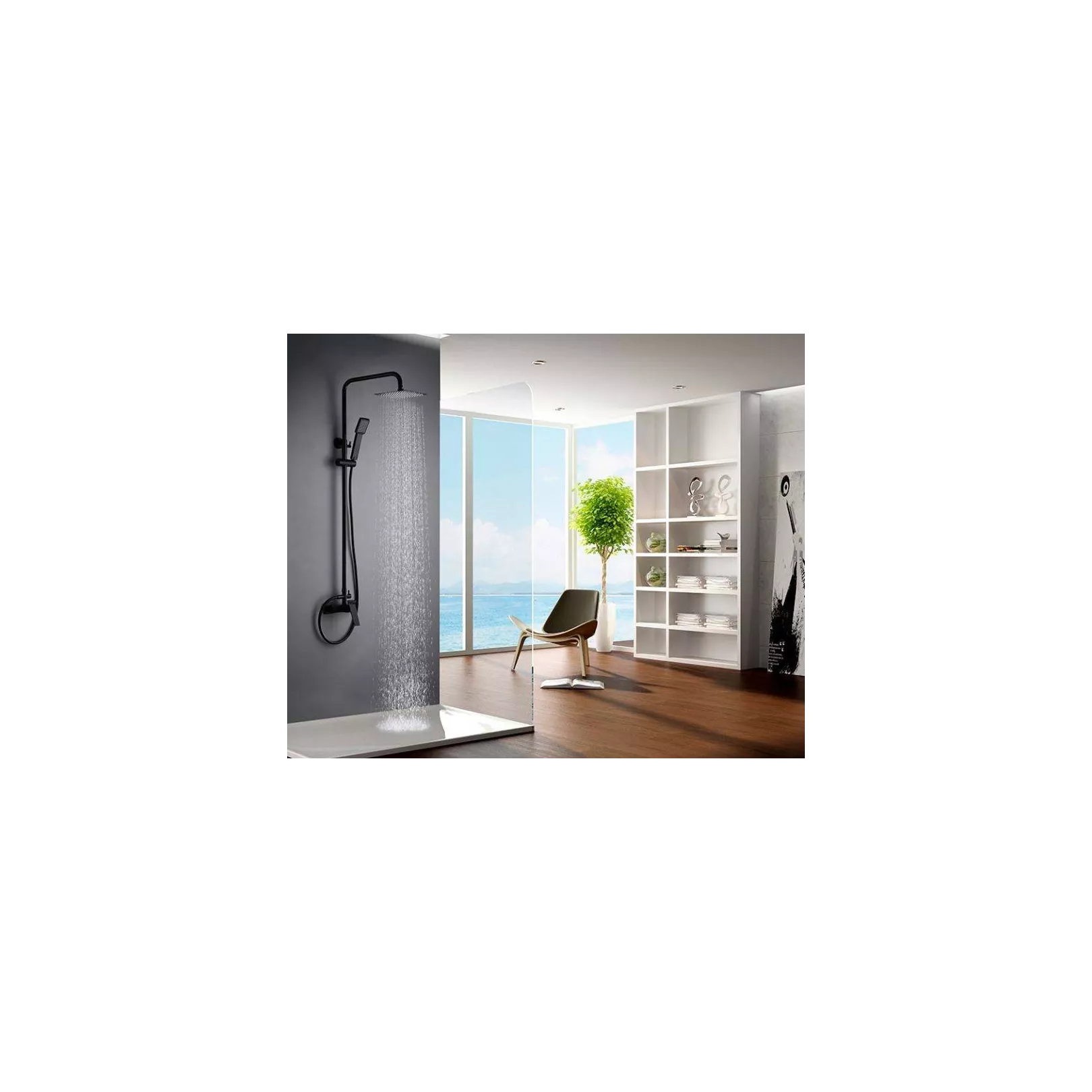 Colonne de douche ELAN Noir Mat