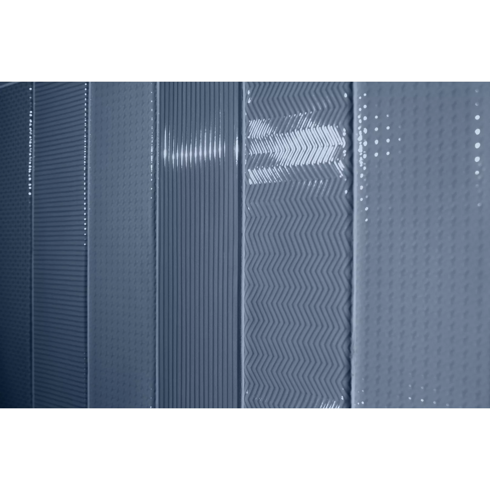 Carrelage mural faïence effet graphique GRADIENT ET GRADIENT DECOR 30x7,5cm