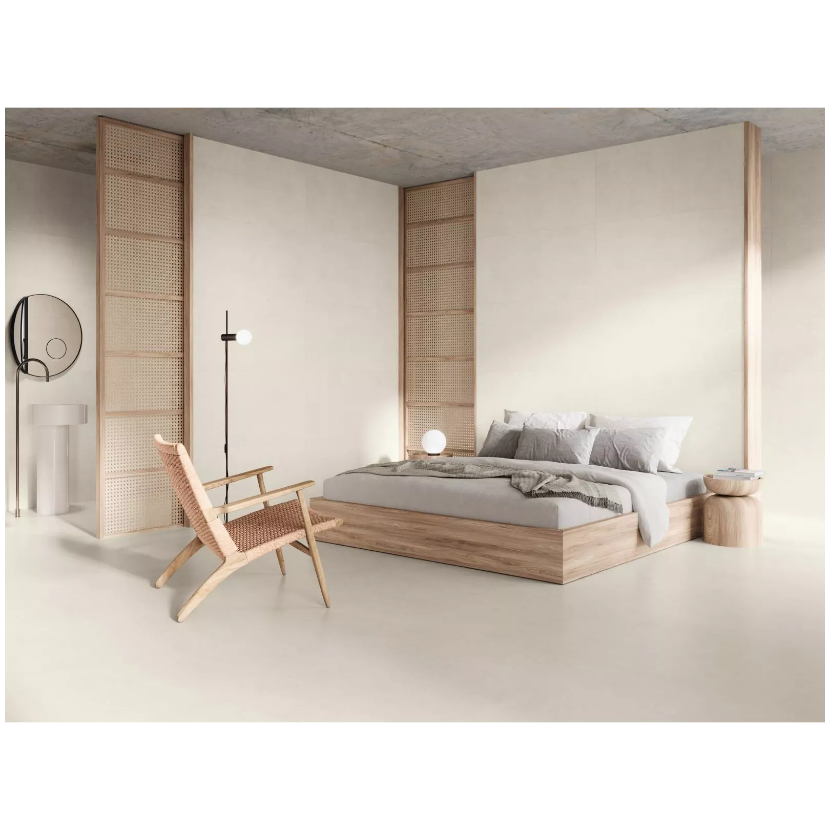 Grés cérame effet résine CREAM