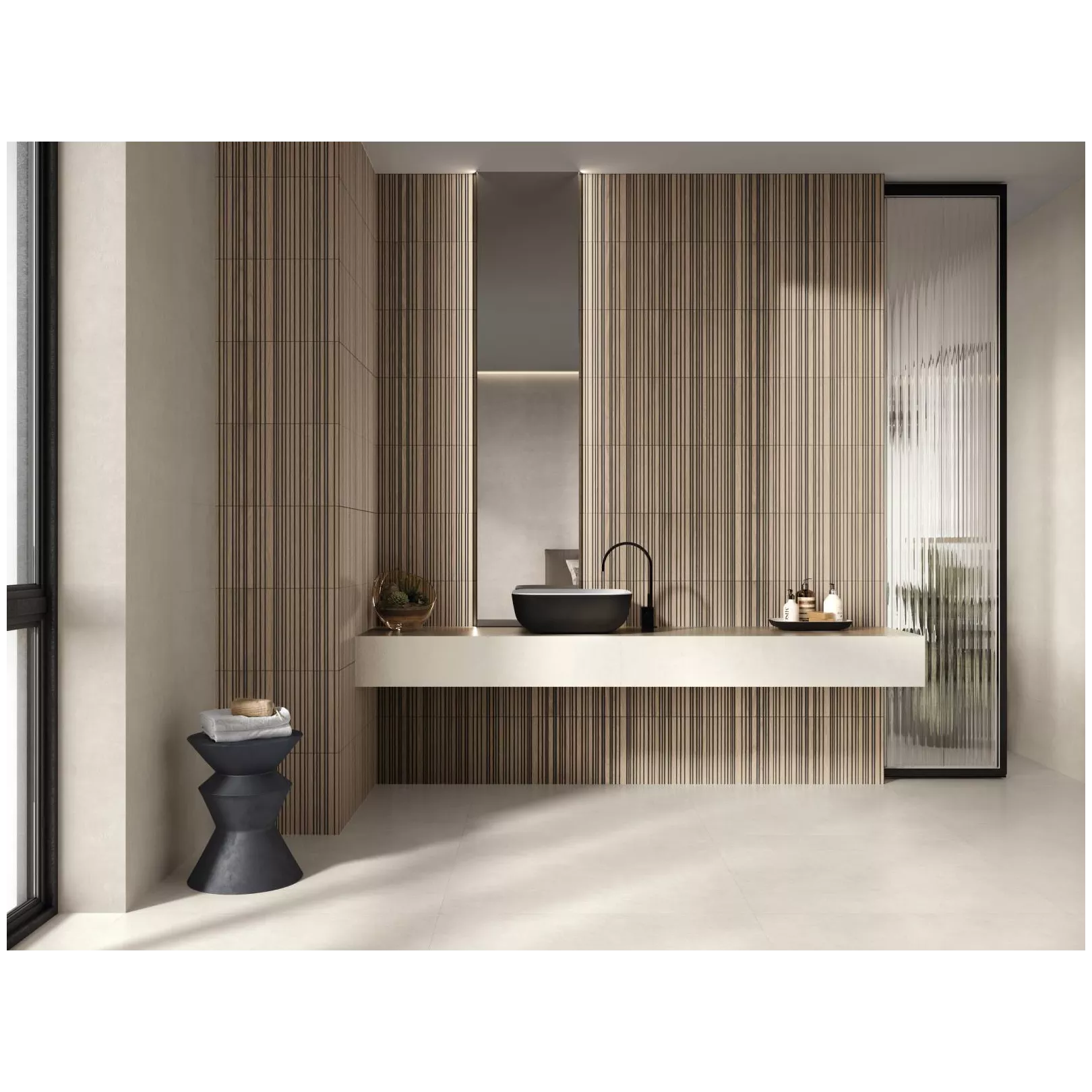 Grés cérame effet résine CREAM