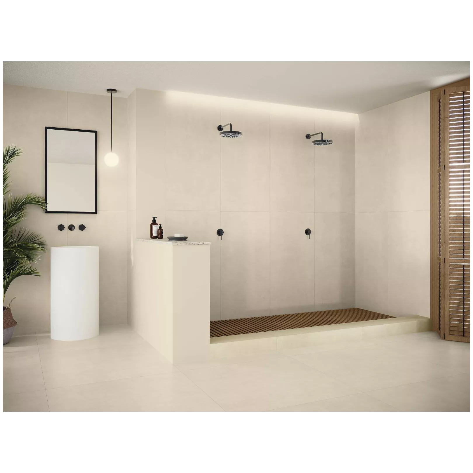 Grés cérame effet résine CREAM