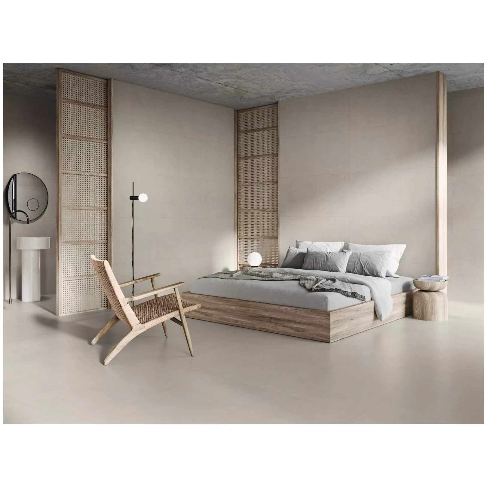Grés cérame effet résine CREAM