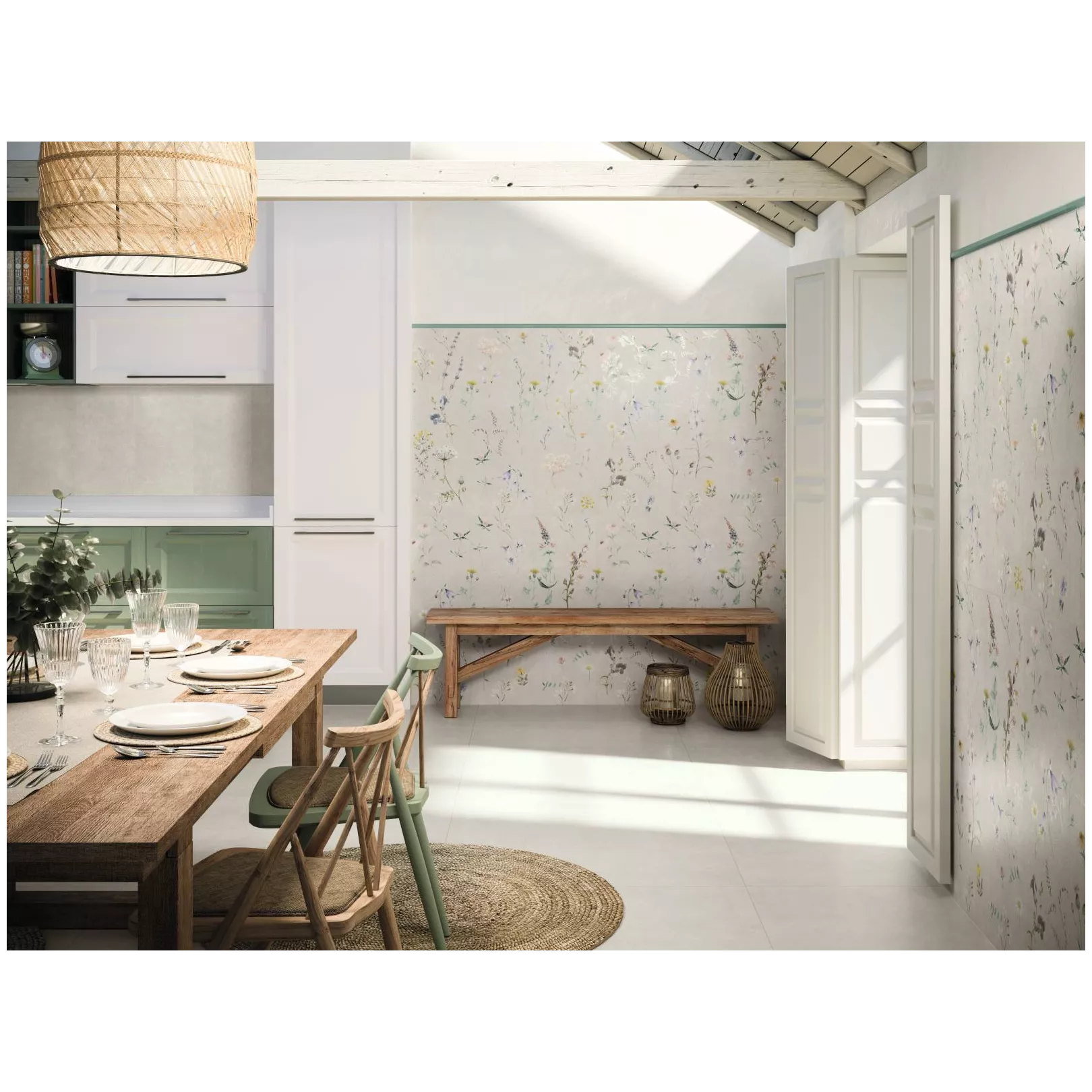 Grés cérame effet résine CREAM
