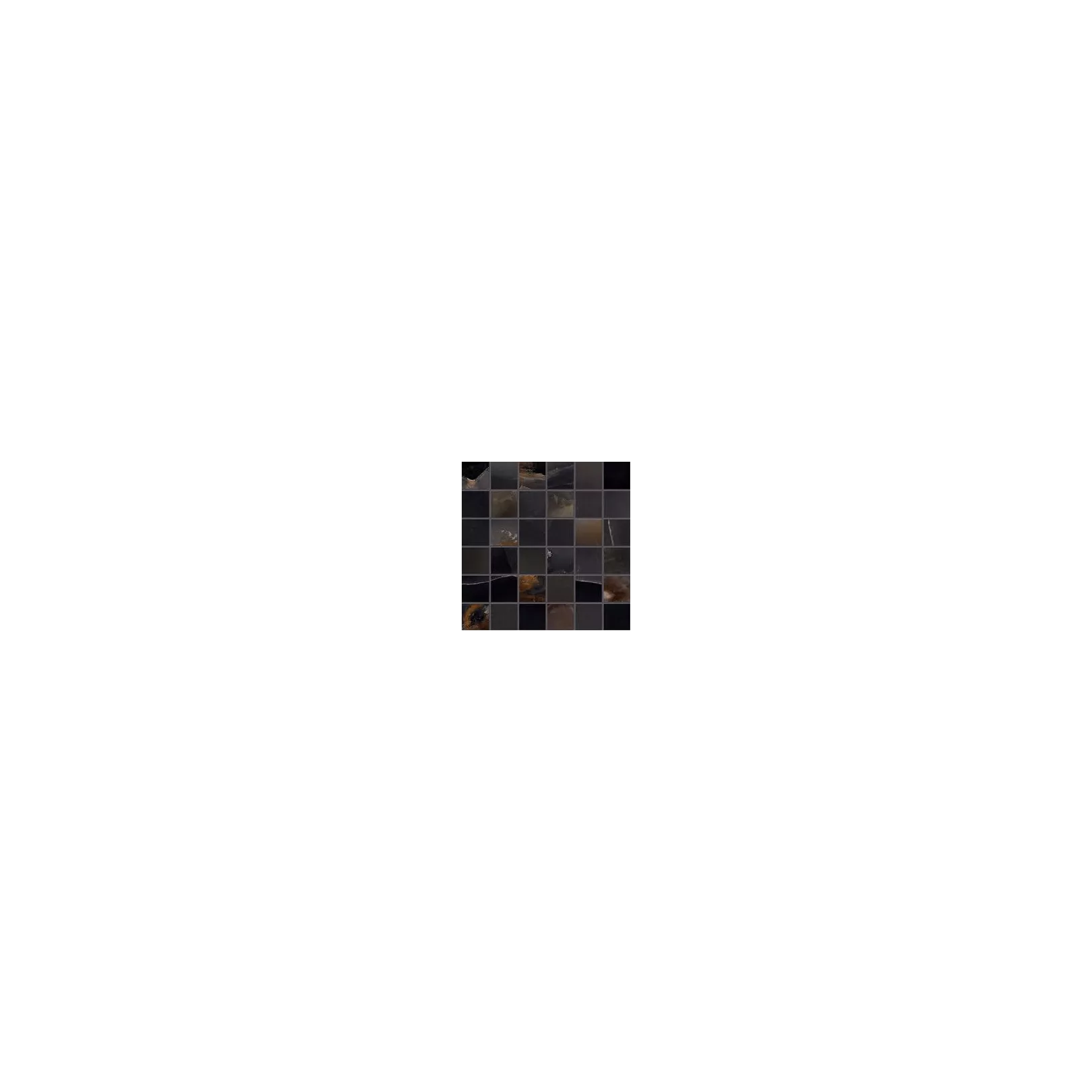 grès cérame ONYX BEAUTY Black mosaïque 5x5cm