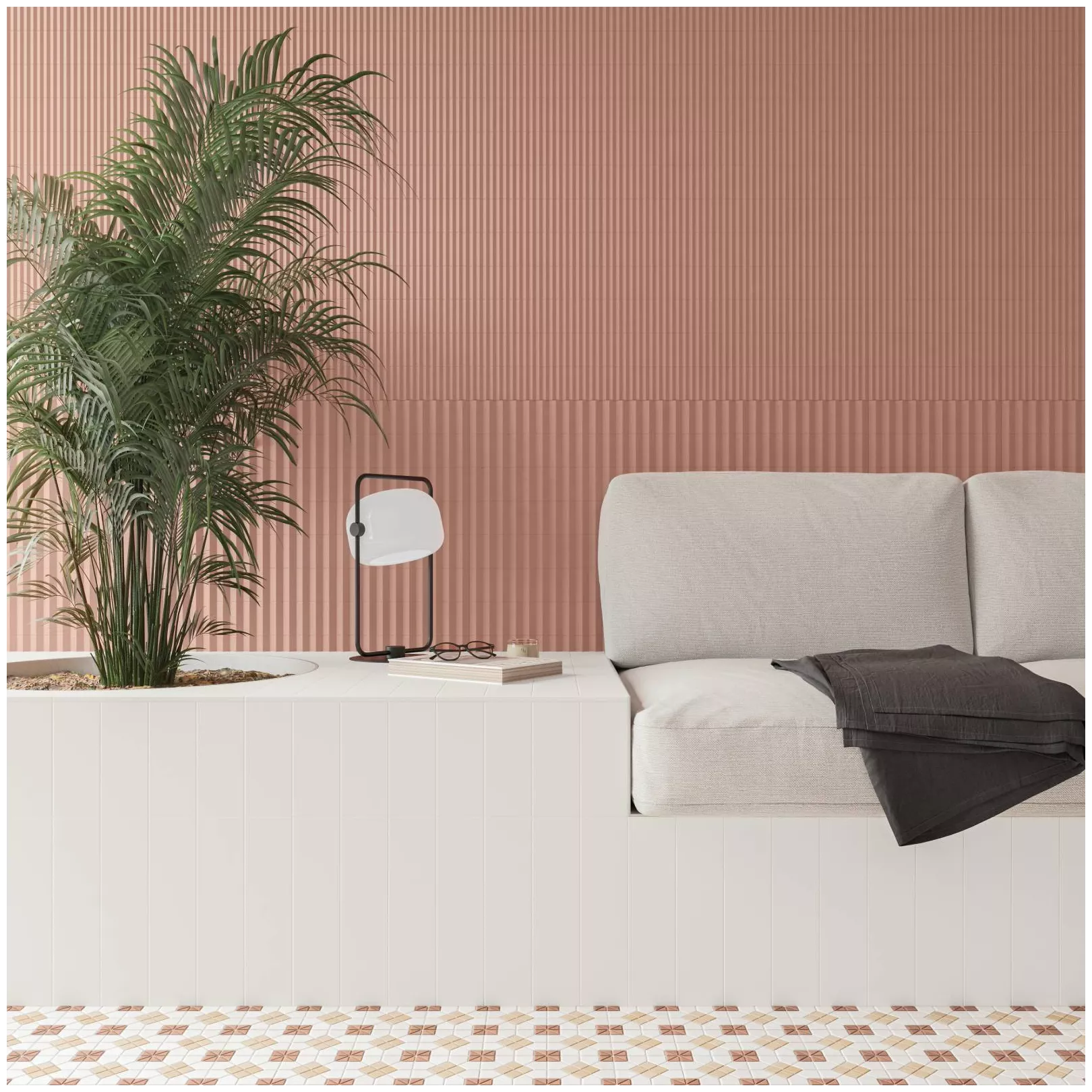 Carrelage mural faience effet graphique TWIN PEAKS