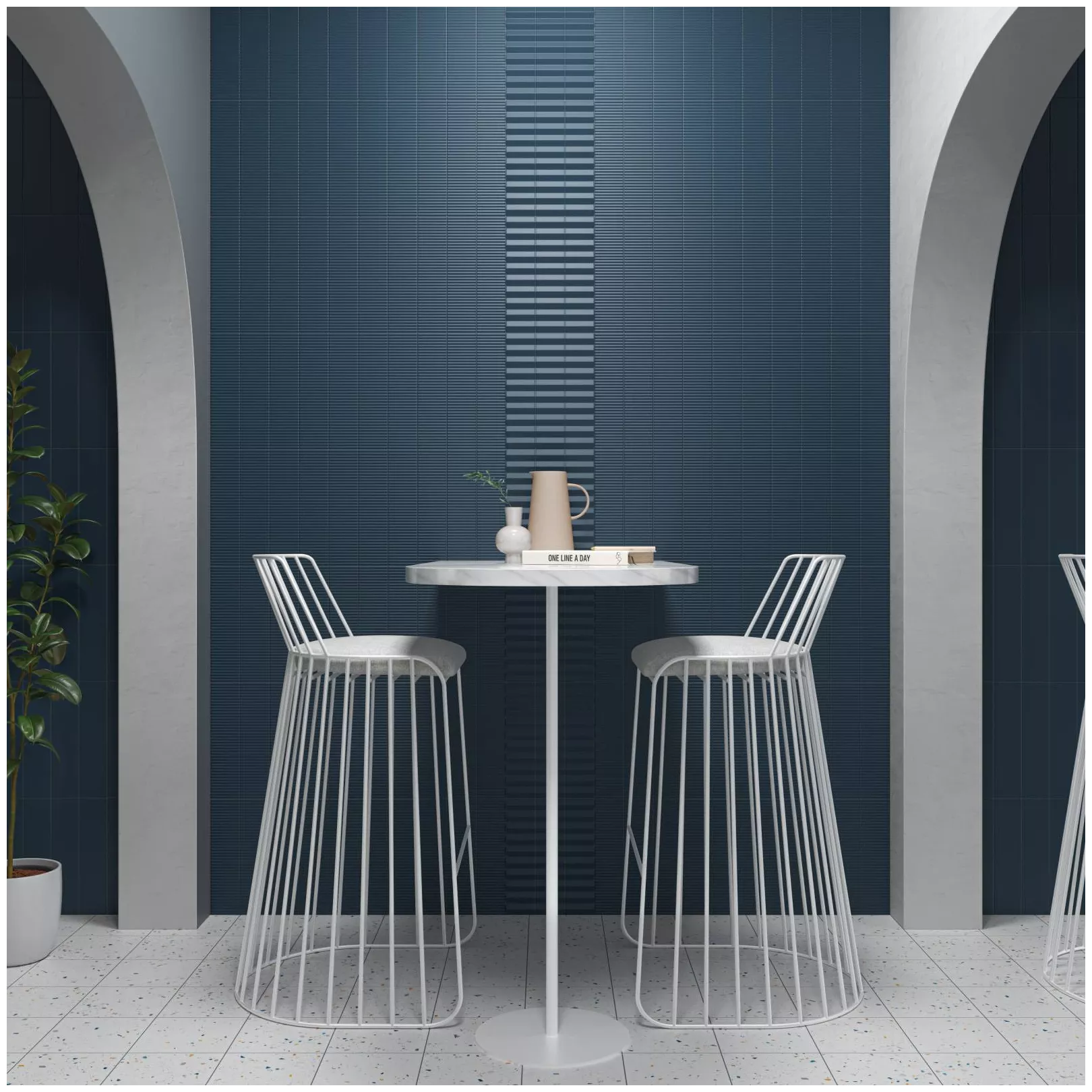 Carrelage mural faience effet graphique TWIN PEAKS