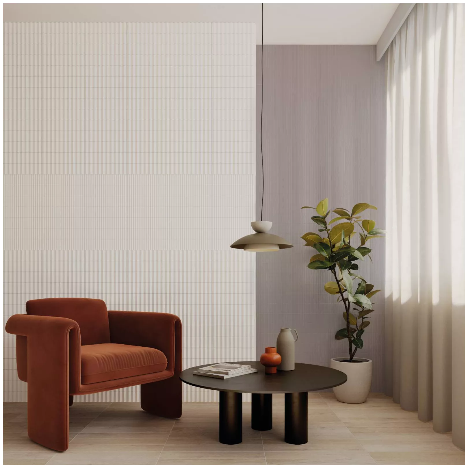 Carrelage mural faience effet graphique TWIN PEAKS